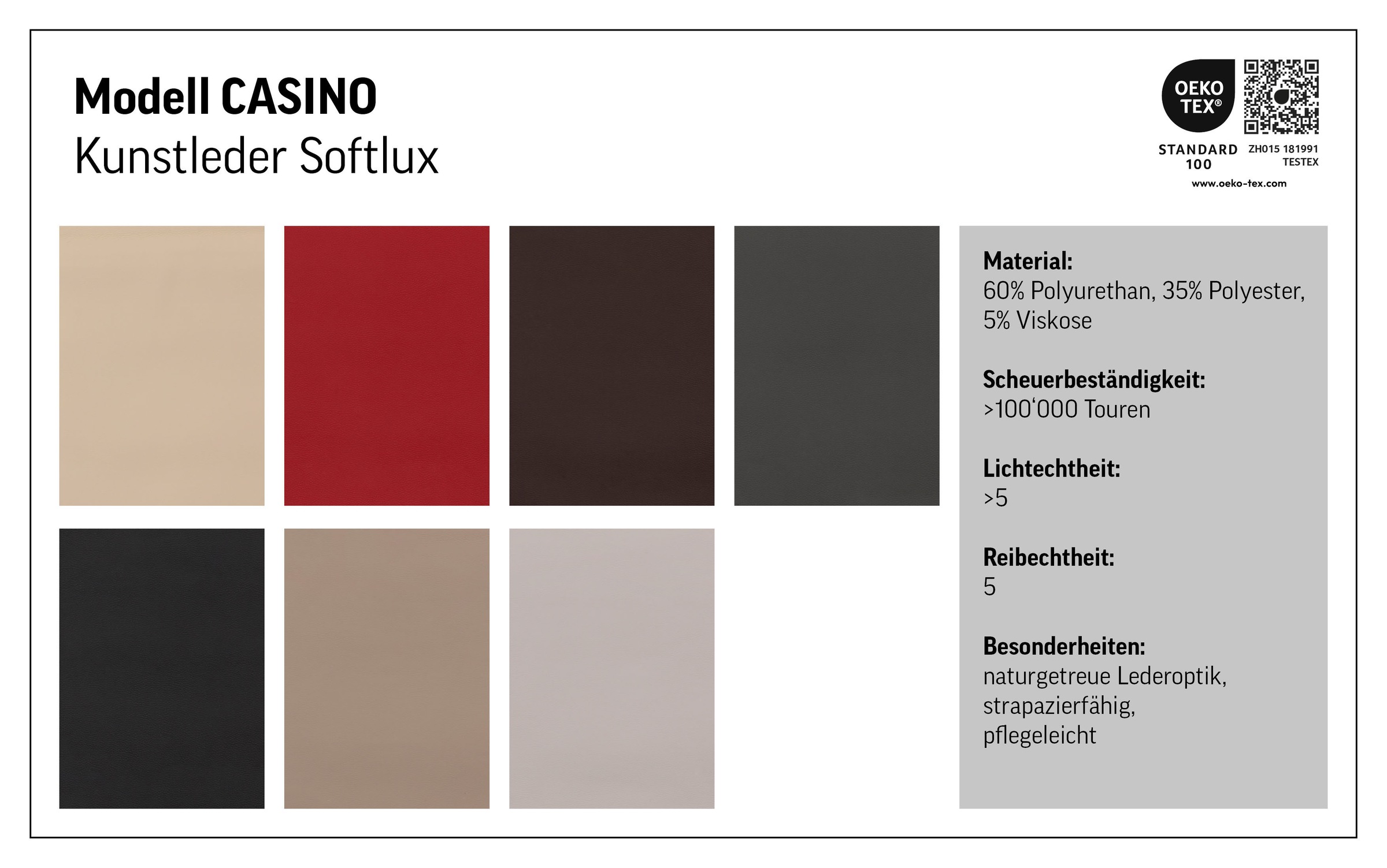 COTTA Hocker "Casino"