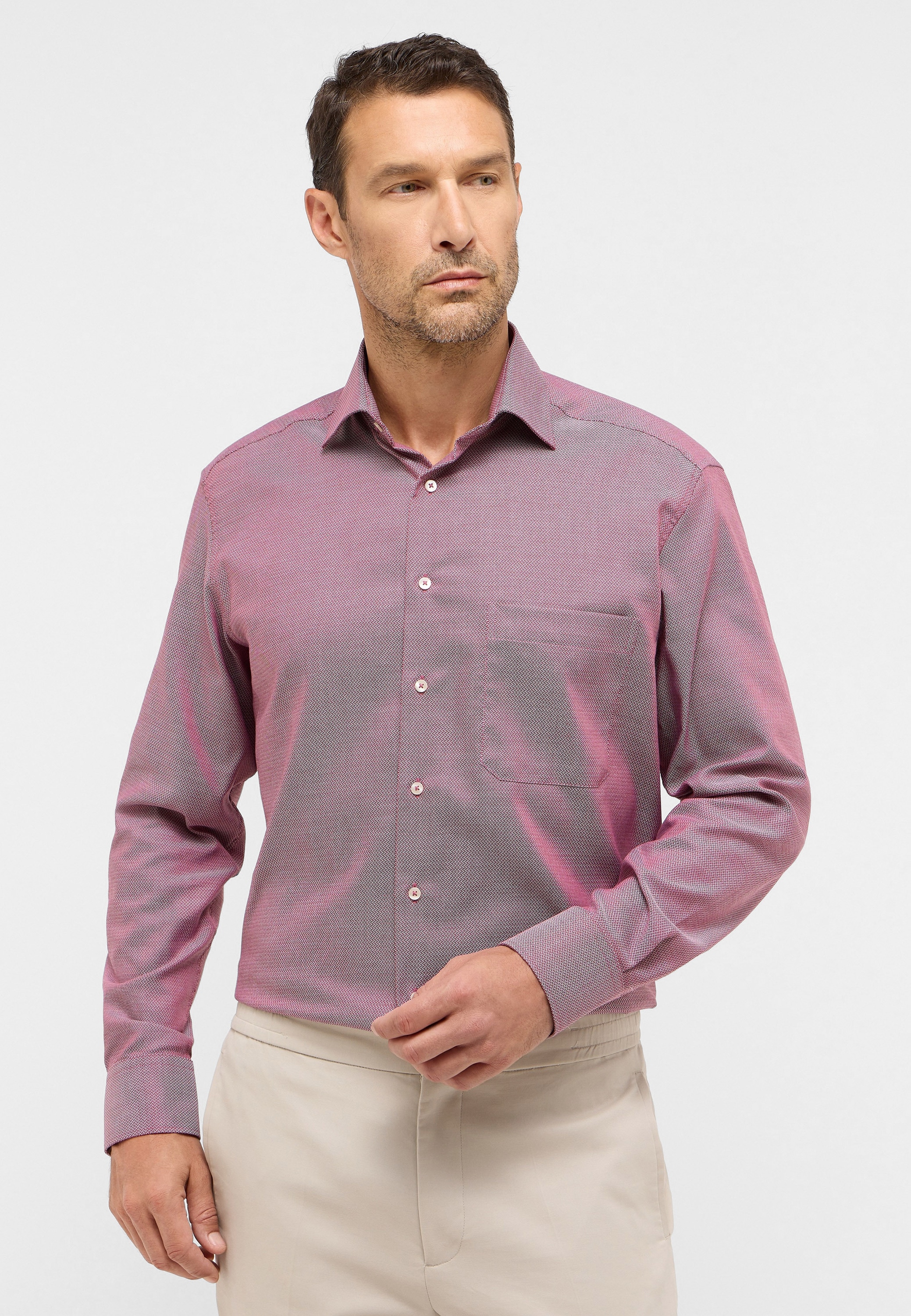Eterna Langarmhemd "COMFORT FIT", NON IRON (bügelfrei) günstig online kaufen
