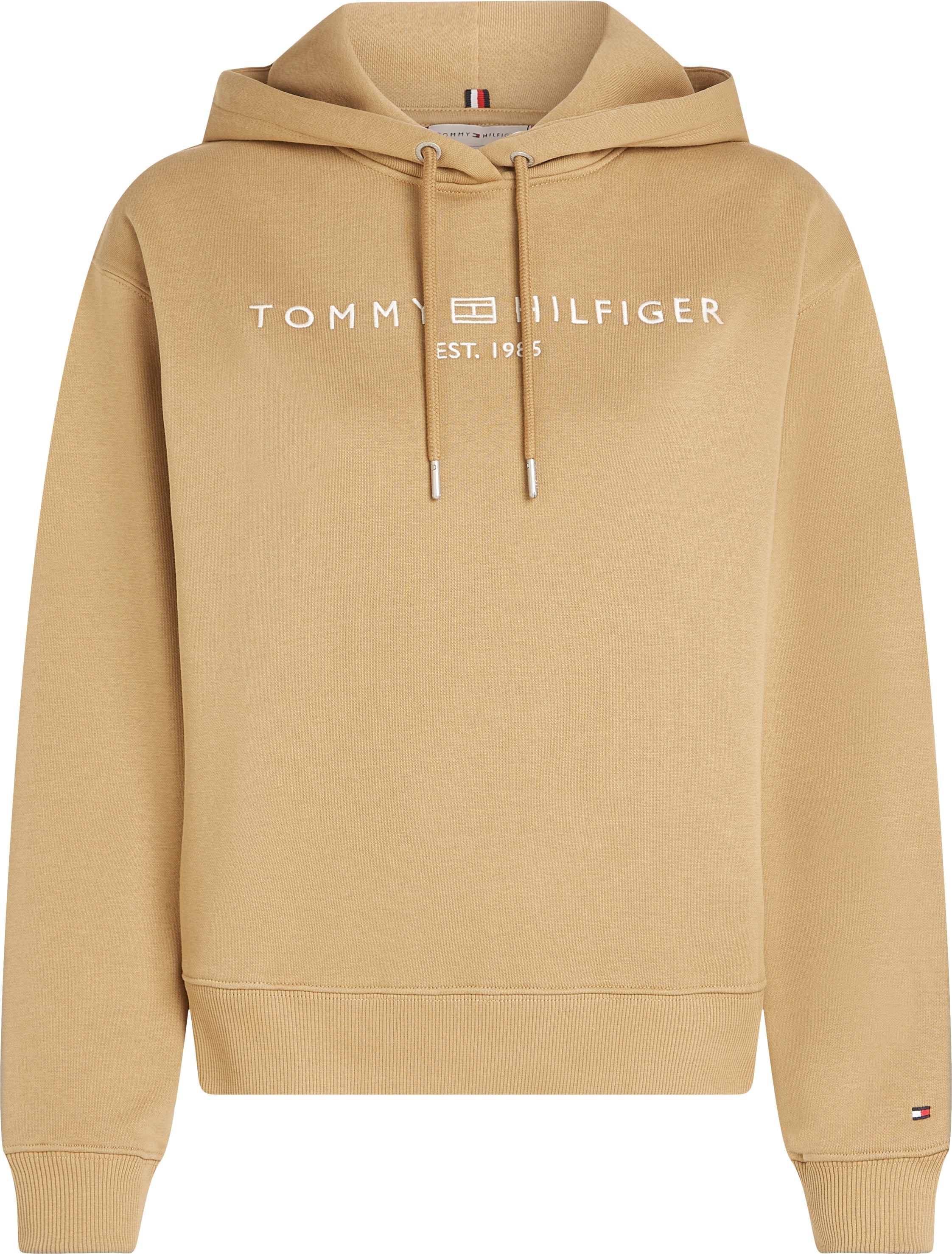 Tommy Hilfiger Kapuzensweatshirt »MDRN REG CORP LOGO HOODIE«, mit gesticktem Logo-Schriftzug