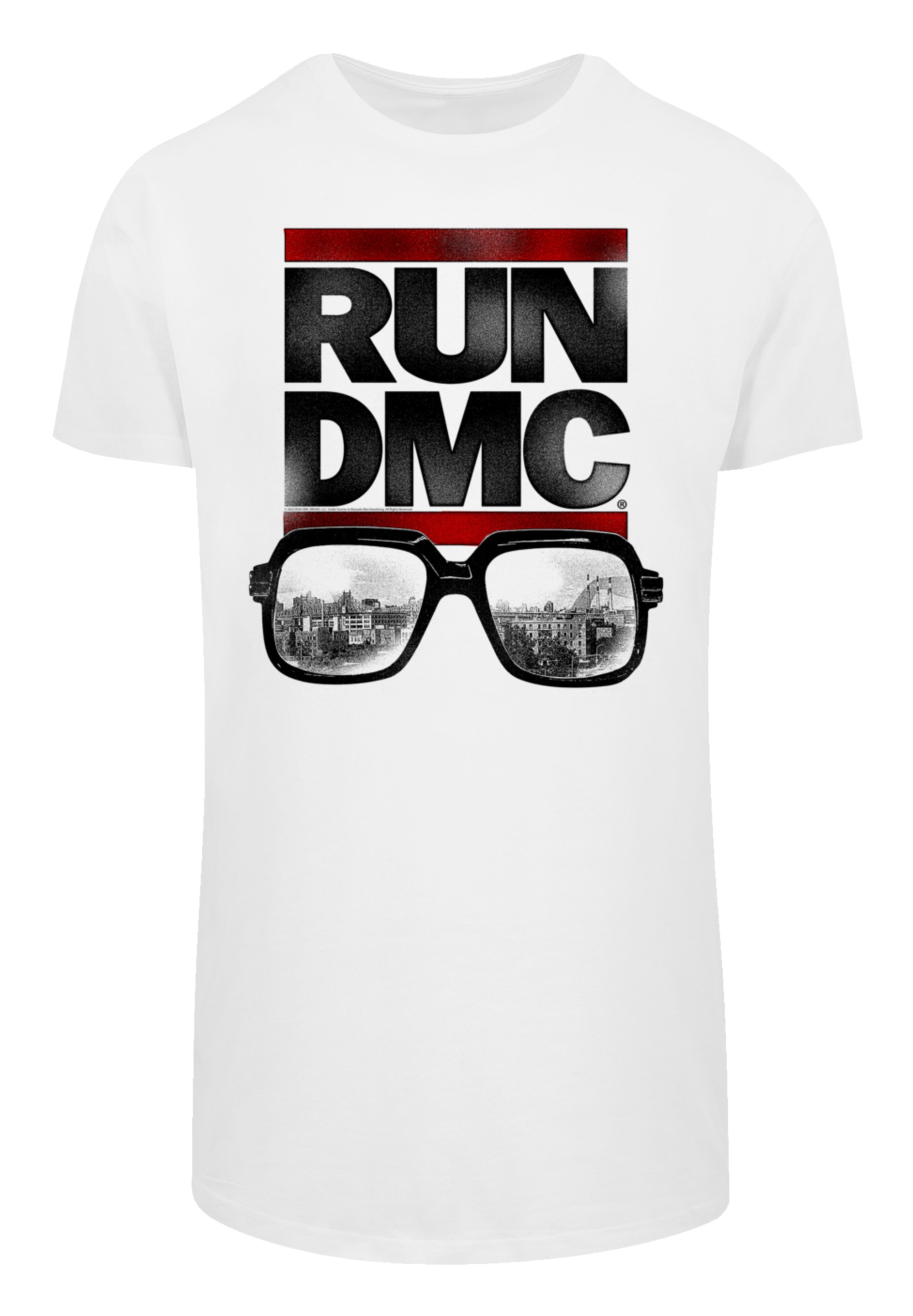 F4NT4STIC T-Shirt »Run DMC Glasses NYC«, Premium Qualität