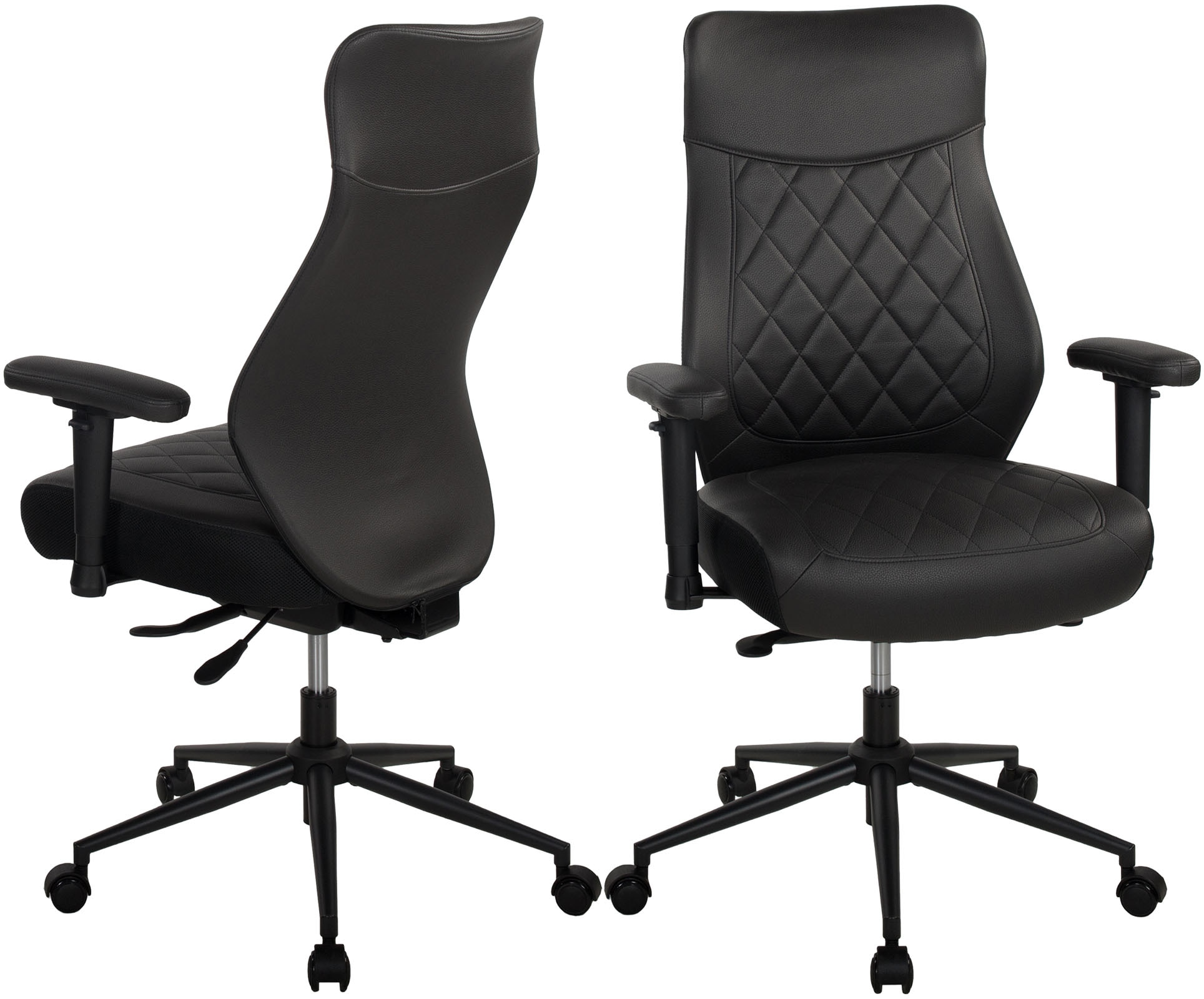 Duo Collection Schreibtischstuhl "TURSI" () 1 Stk.2-D Armlehnen, Sitztiefen günstig online kaufen