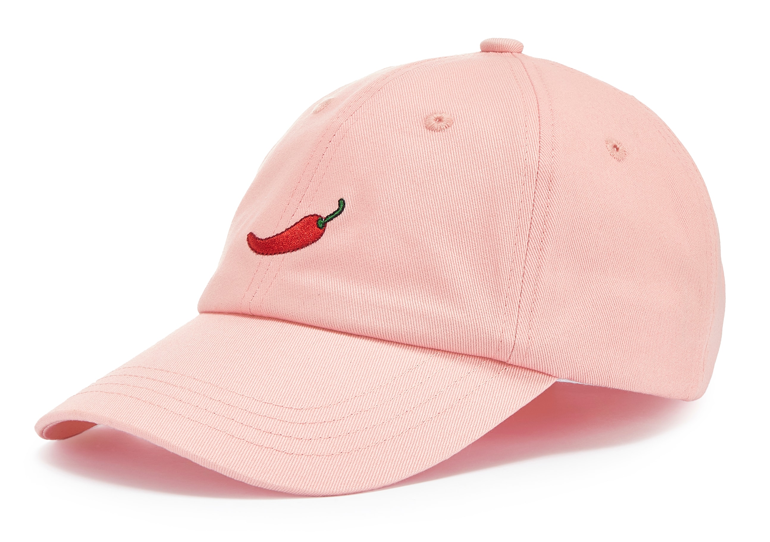 LSCN by LASCANA Schirmmütze "Cap, Sommermütze, Basecap, Kopfbedeckung," mit modischer Stickerei VEGAN