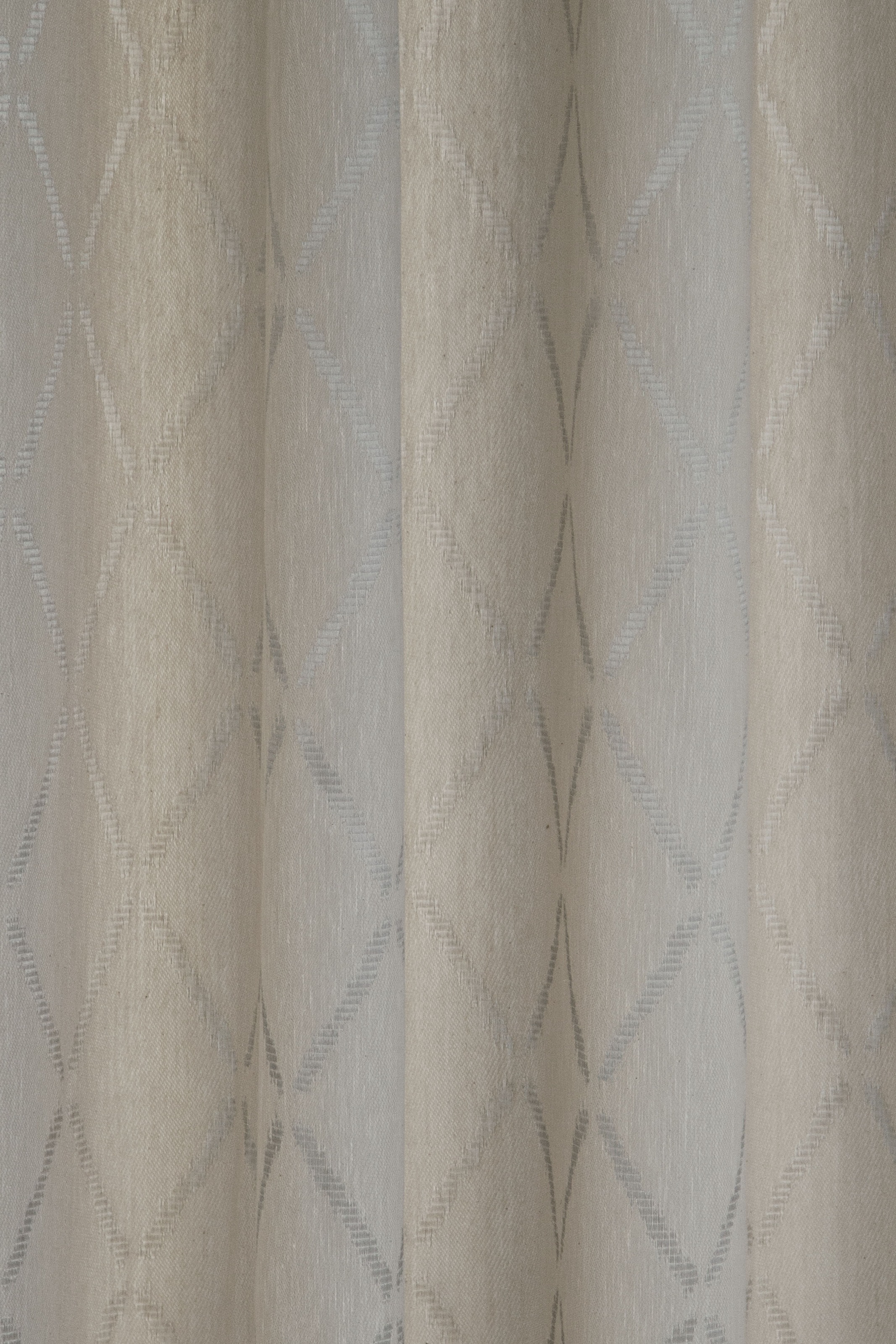 HOMING Gardine "Deron" Ösen 1 Stk. tlg. blickdicht, Rauten, edles Muster, W günstig online kaufen