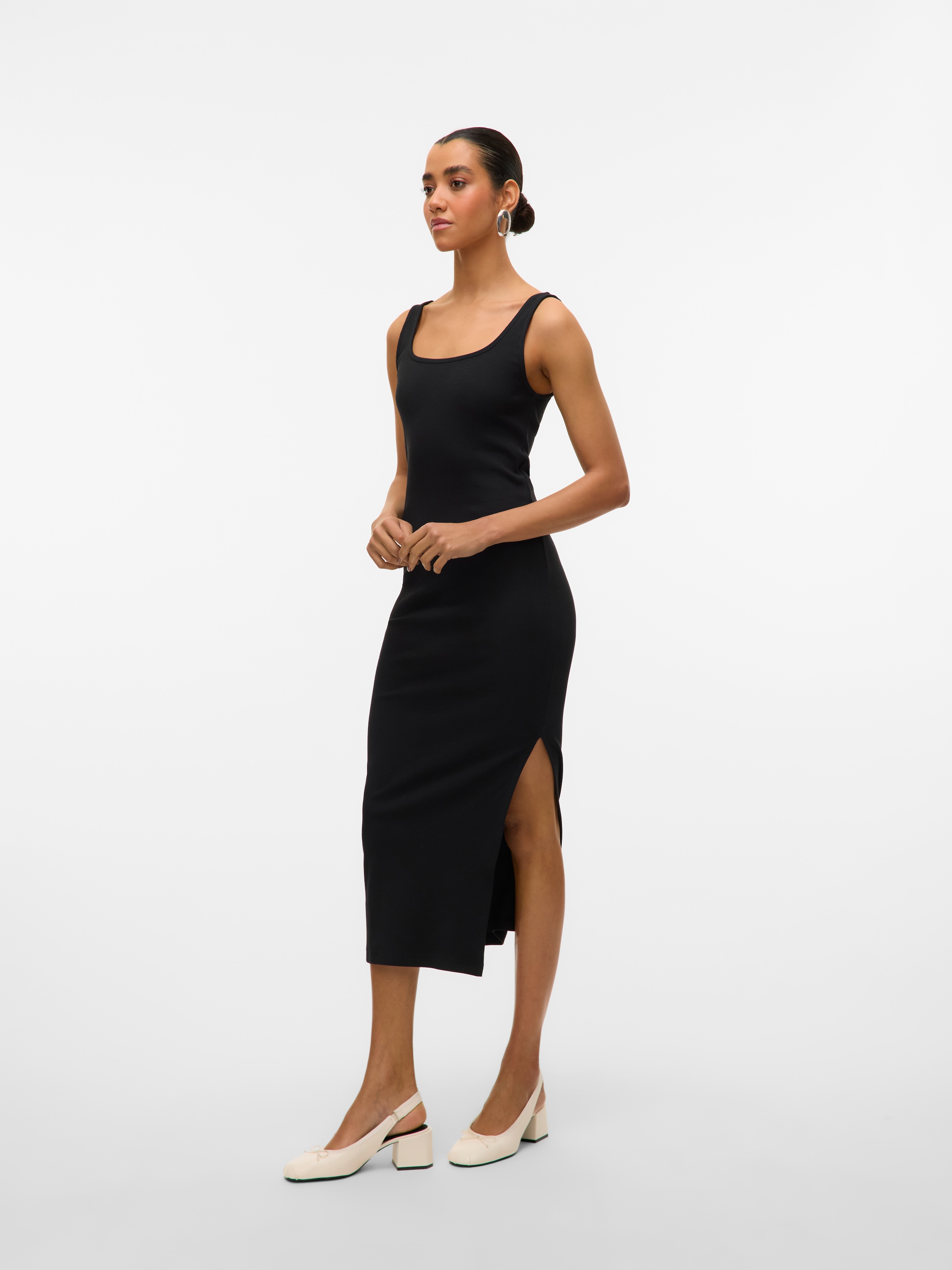 Vero Moda Maxikleid "VMCHLOE SL 7/8 DRESS JRS GA NOOS", Sommerkleid günstig online kaufen