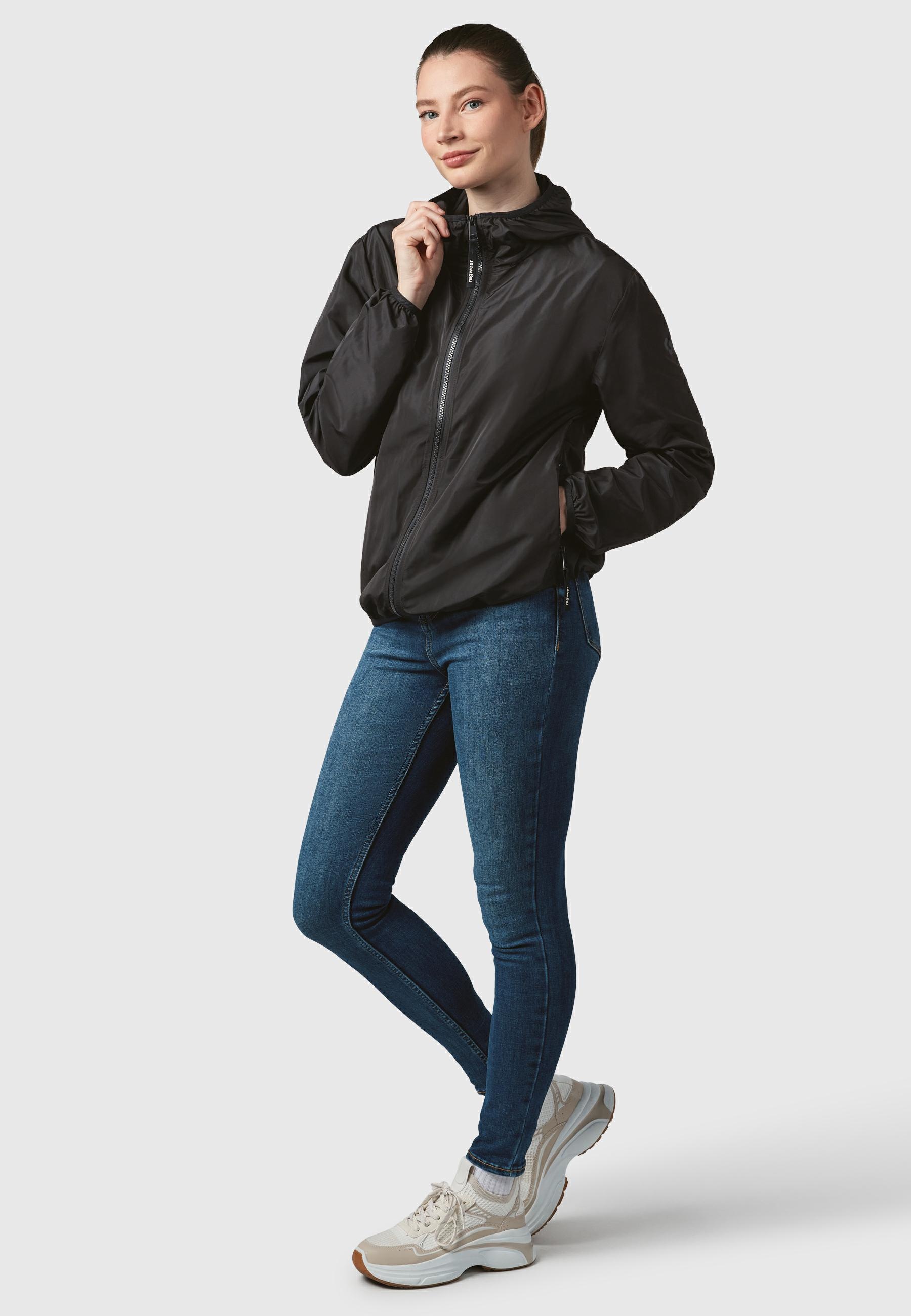 Ragwear Outdoorjacke »Vinzie C«, mit Kapuze, Extraleichte Übergangsjacke mit Kapuze