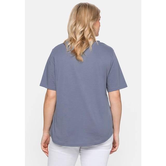 Sheego T-Shirt »Große Größen«, im Trachtenlook, mit Pailletten für  bestellen | BAUR