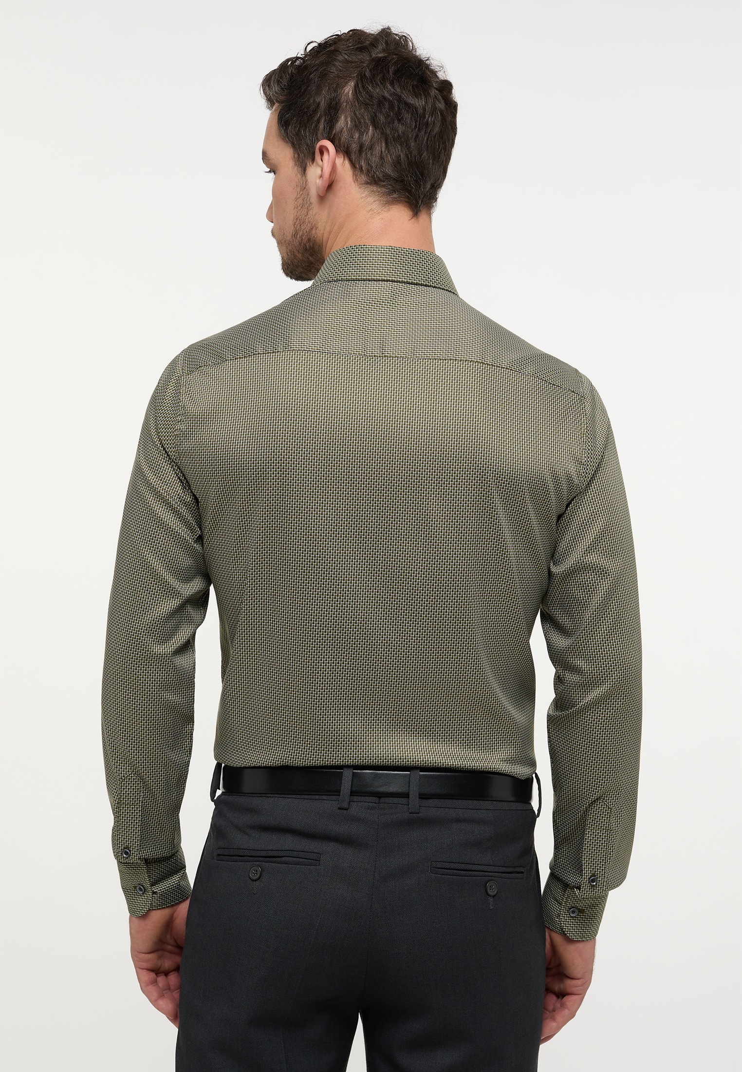 Eterna Langarmhemd "SLIM FIT" EASY IRON (bügelleicht) günstig online kaufen