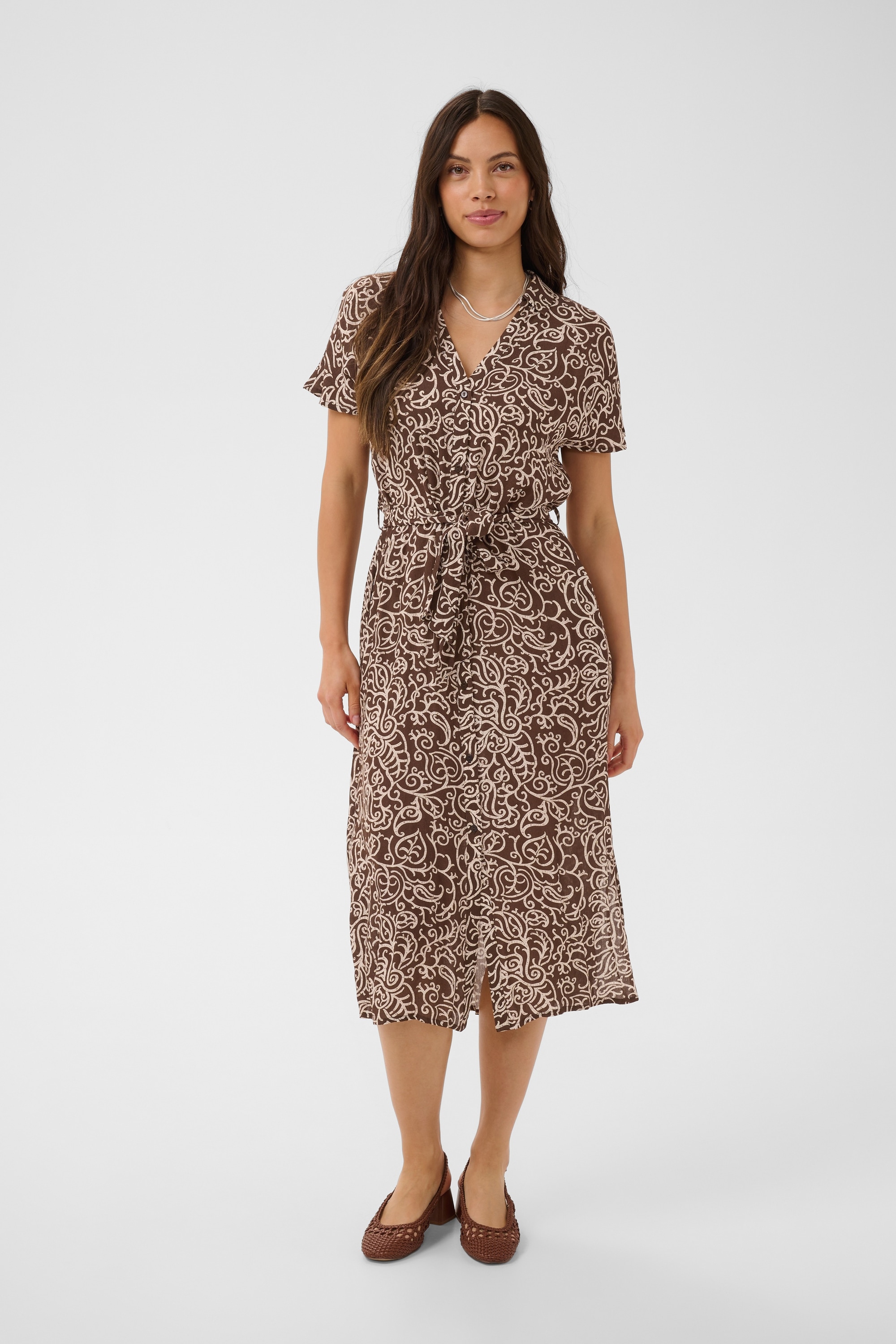 Saint Tropez Midikleid »Damen Kleid VegaSZ«
