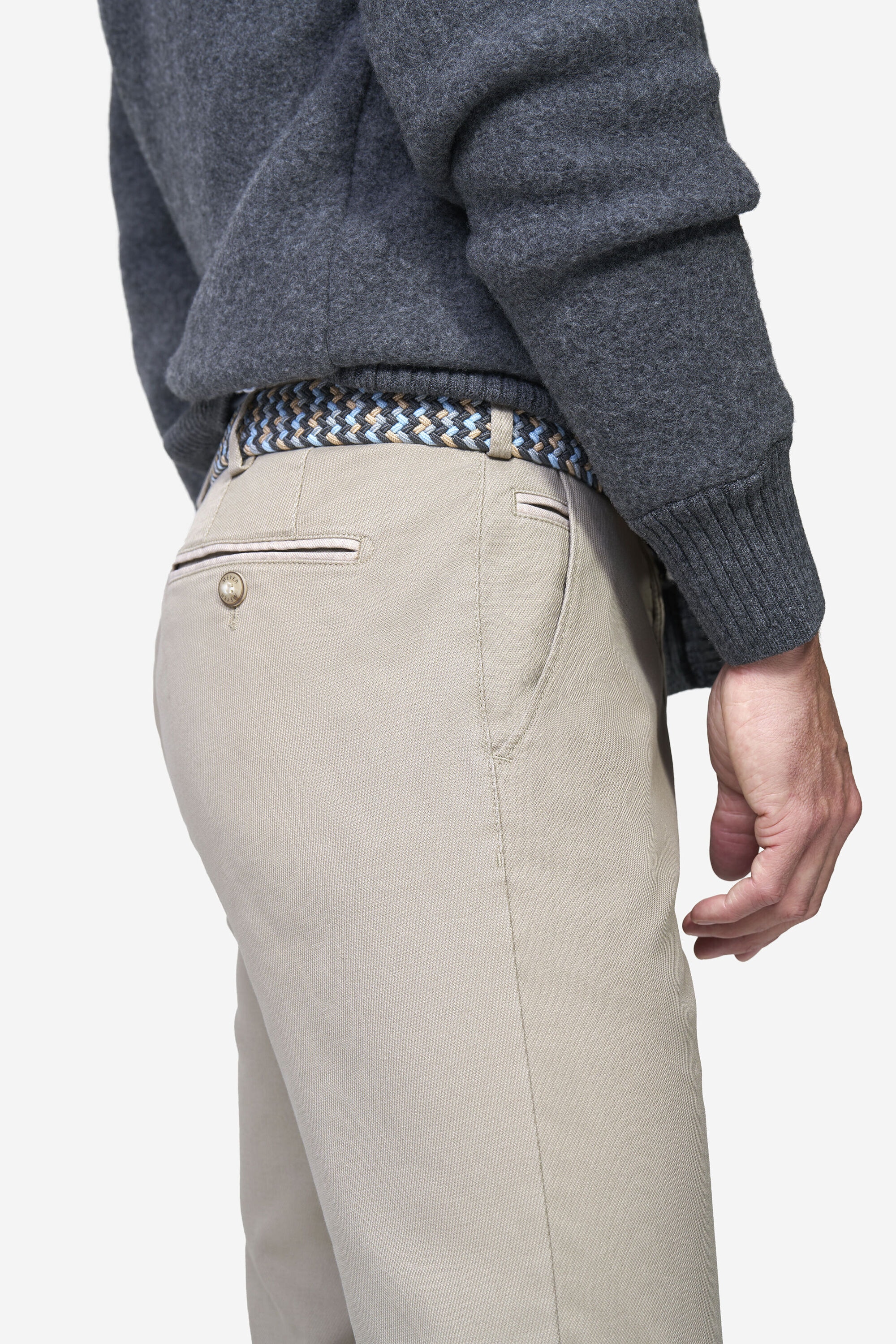 MEYER Chinos »Bonn 2-5627«  im Canvas Look