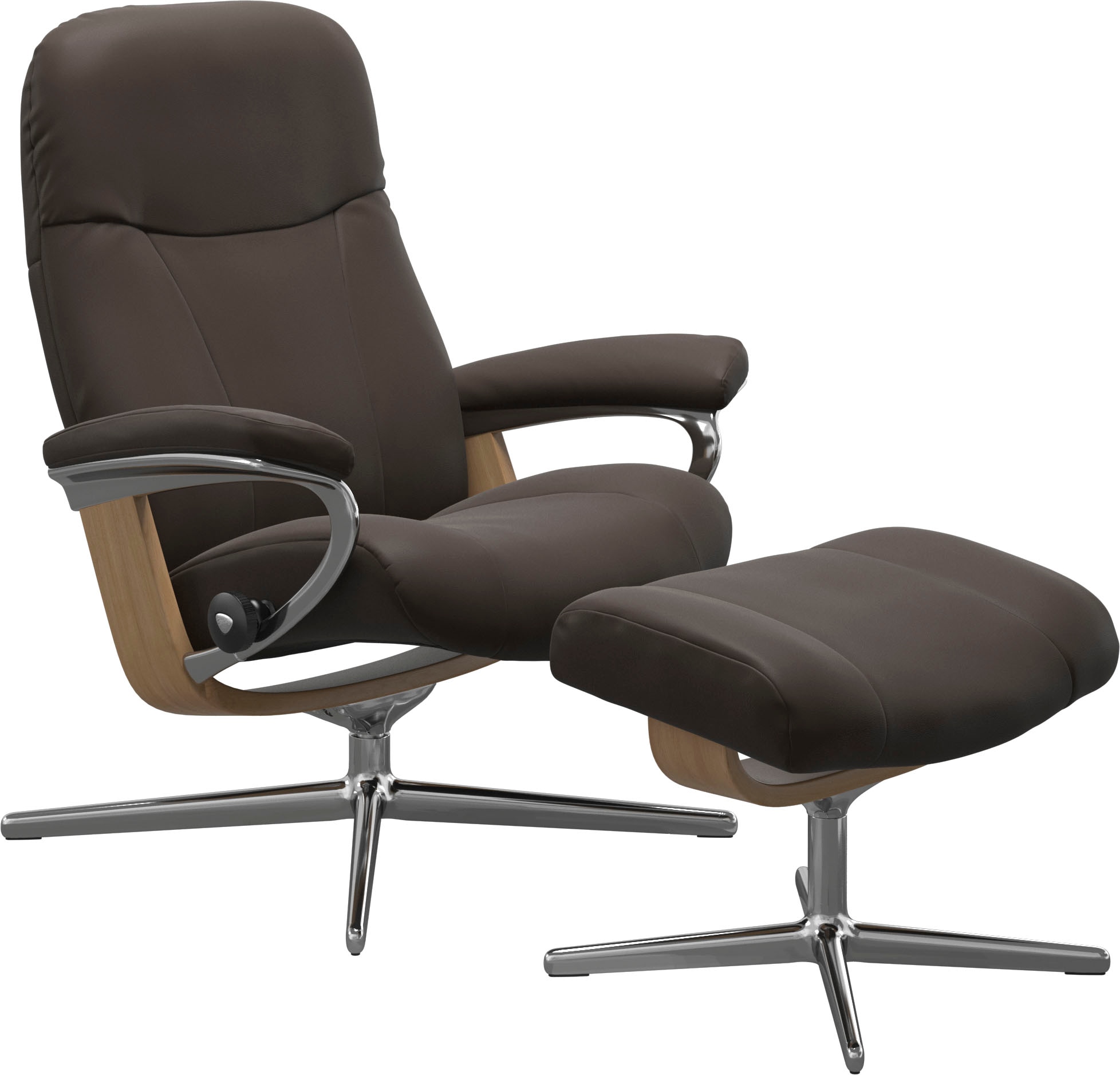 Stressless Relaxsessel "Garda", (Set, Relaxsessel mit Hocker), mit Hocker, günstig online kaufen