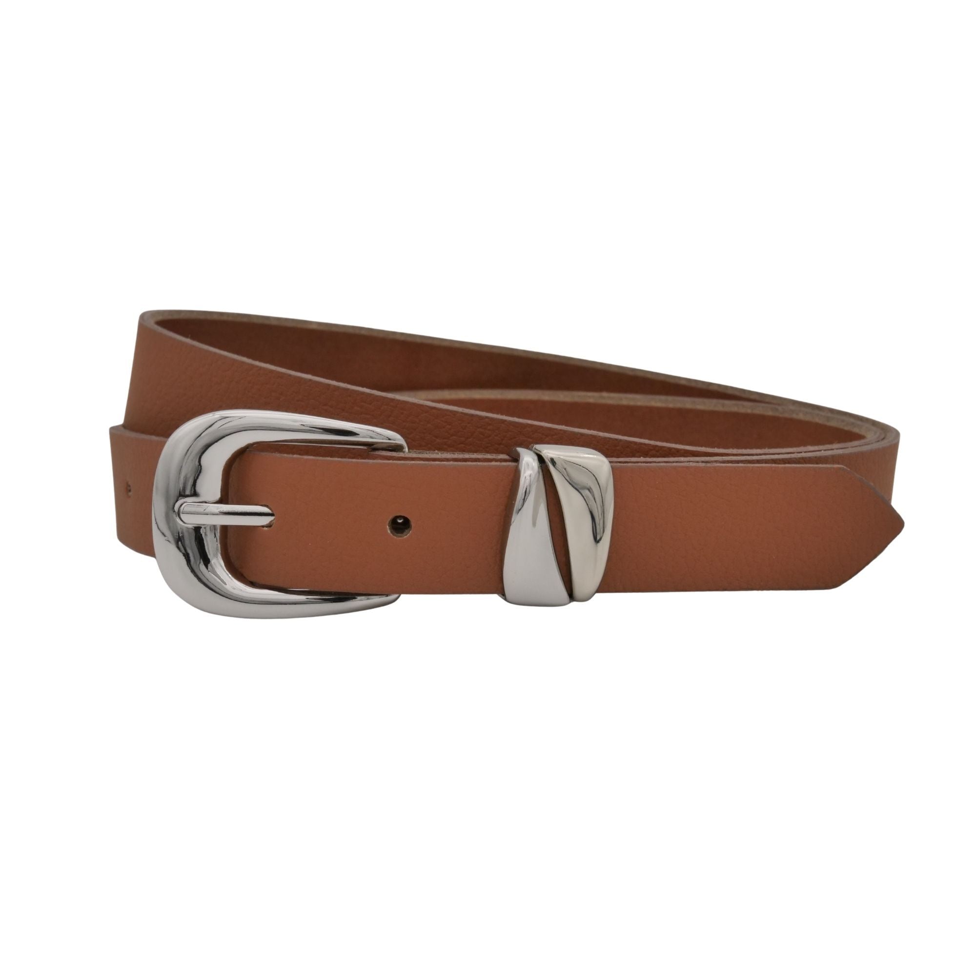 AnnaMatoni Ledergürtel "AnnaMatoni AnnaMatoni Damen Ledergürtel 2,5 cm breit mit"
