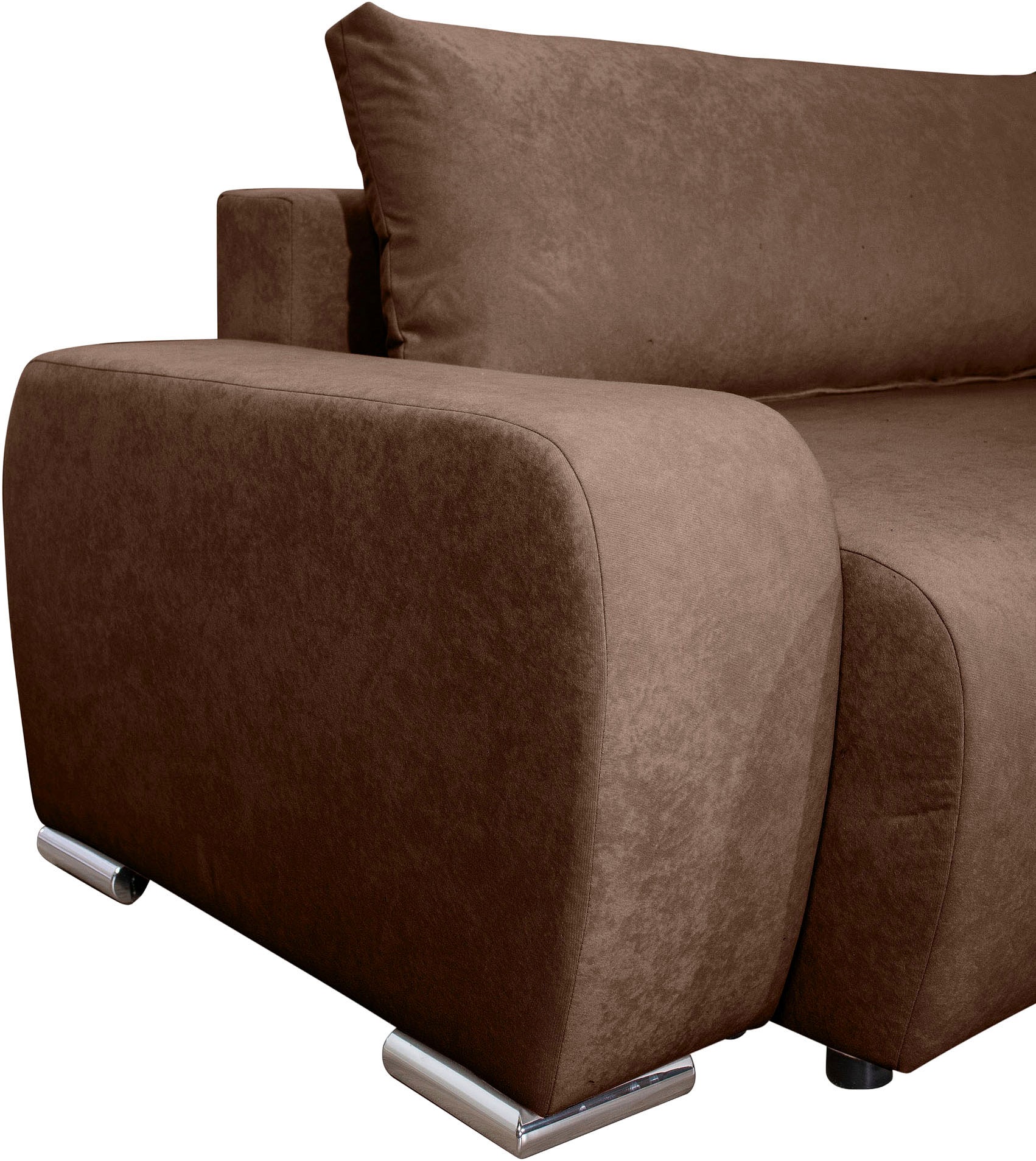 COLLECTION AB Ecksofa »Poppy, L-Form, Breite 227 cm mit Schlaffunktion«