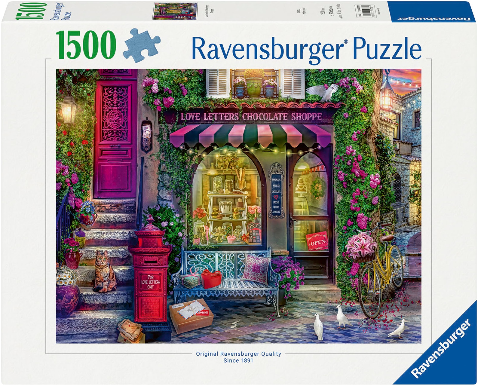 Ravensburger Puzzle »Liebesbriefe und Schokolade«, Made in Germany