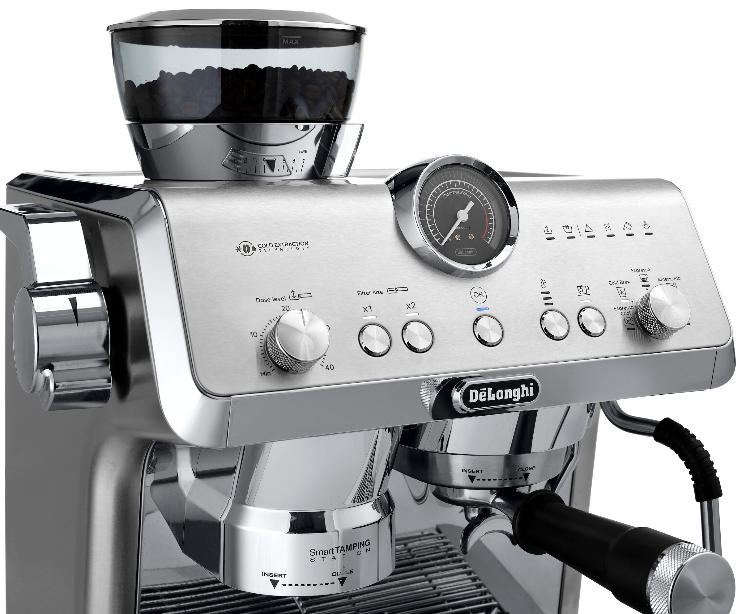 De'Longhi Espressomaschine »La Specialista Opera Cold Brew EC9555.M«, Metall