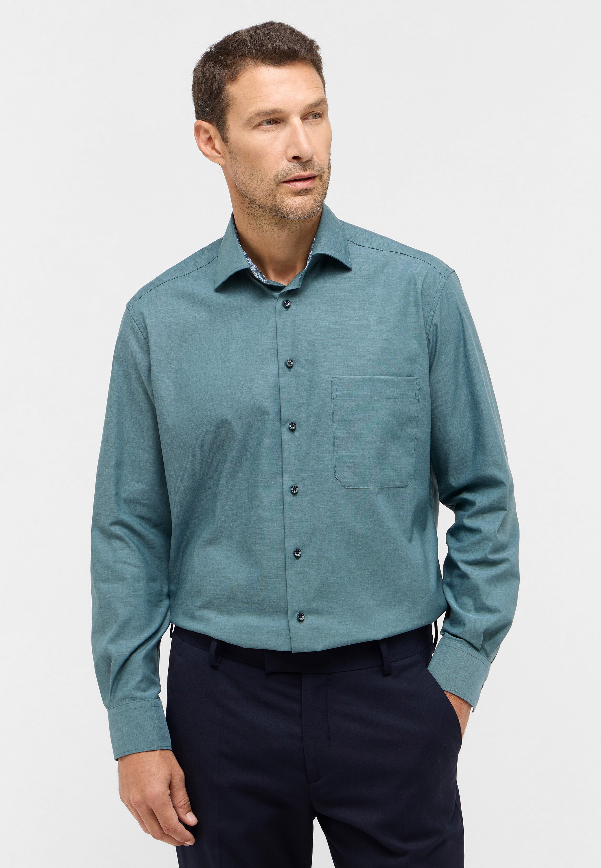 Eterna Langarmhemd "COMFORT FIT", NON IRON (bügelfrei) günstig online kaufen