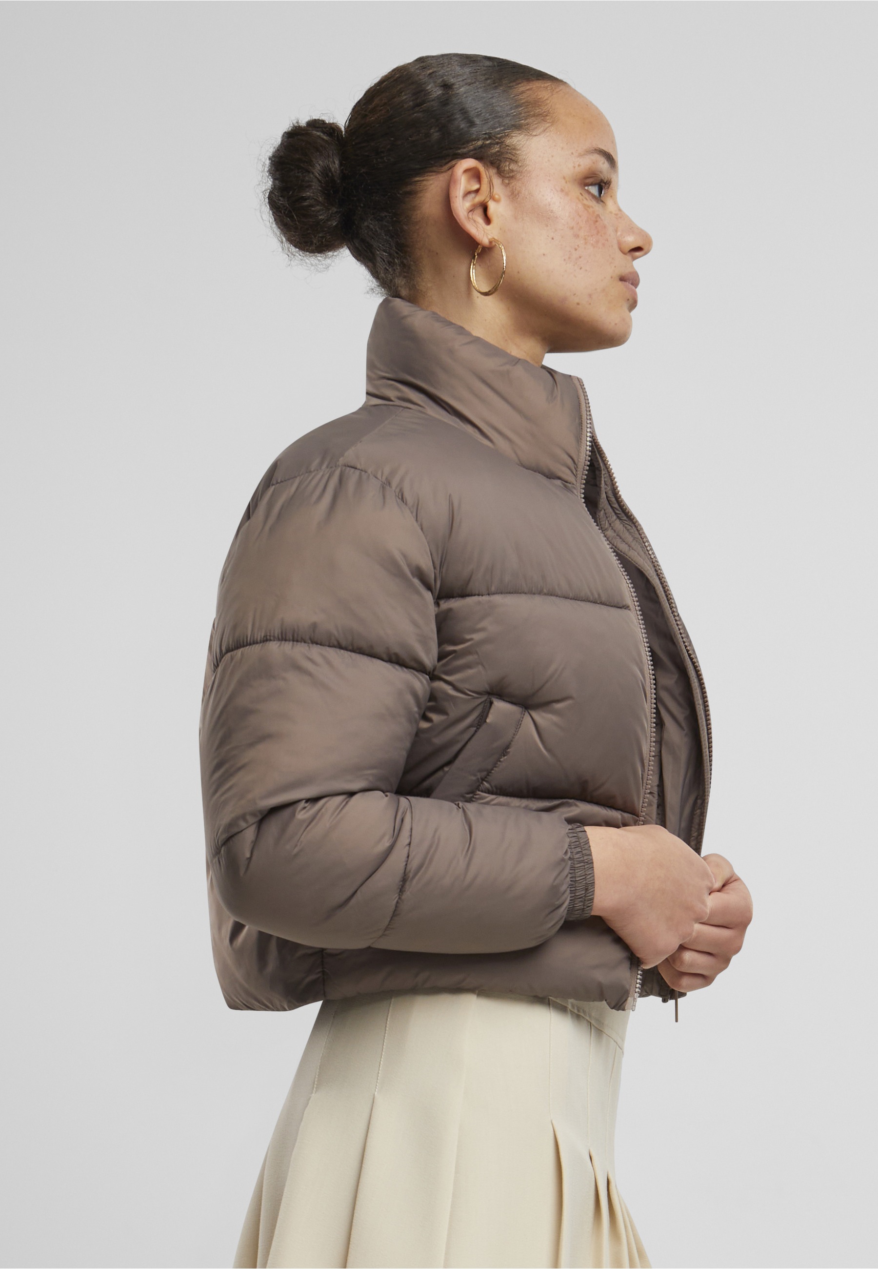 Karl Kani Winterjacke »Karl Kani Karl Kani Sport Patch Crop Puffer Jacket« 1 Stk. tlg. ohne Kapuze