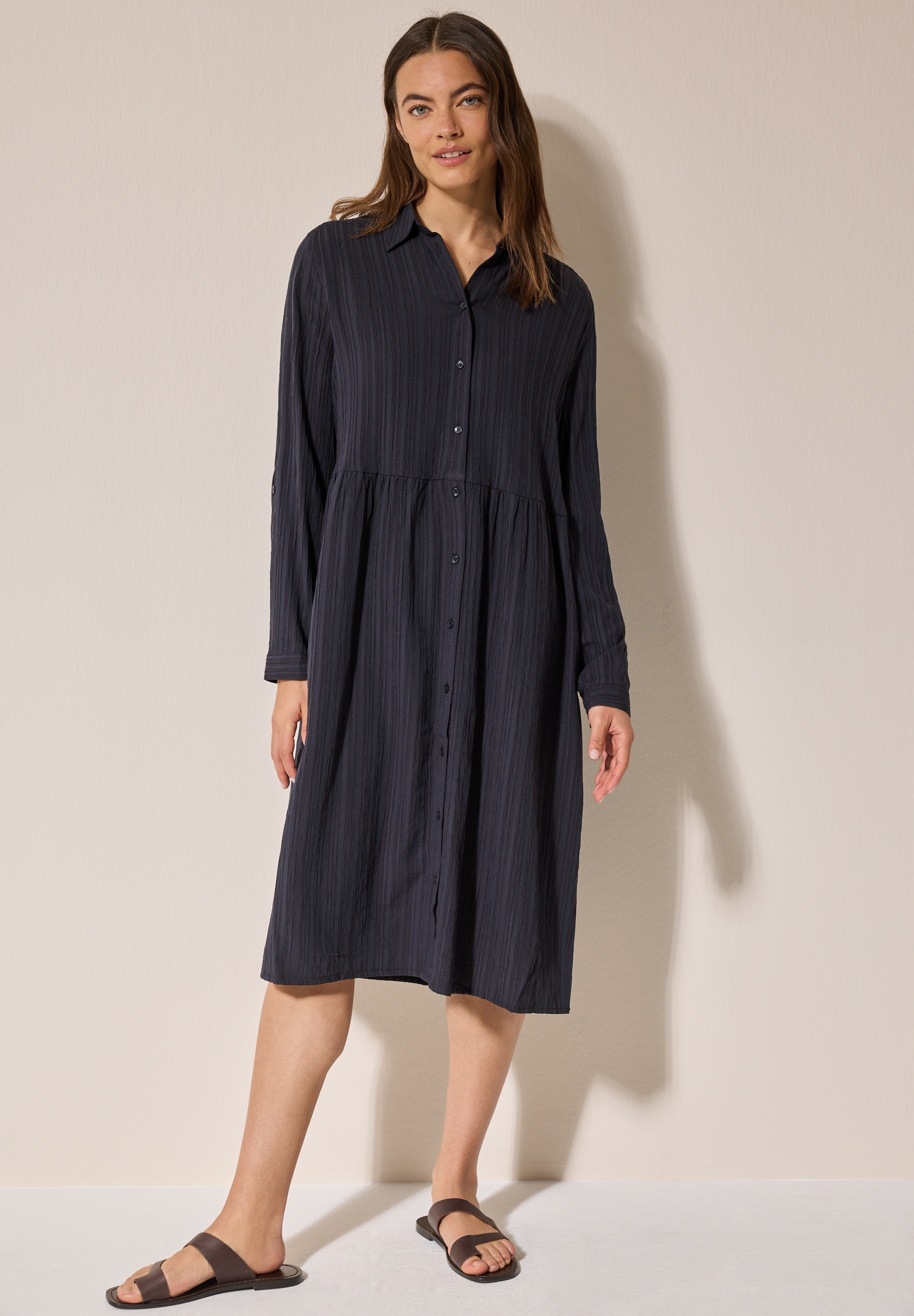 Cecil Blusenkleid, mit Knopfleiste
