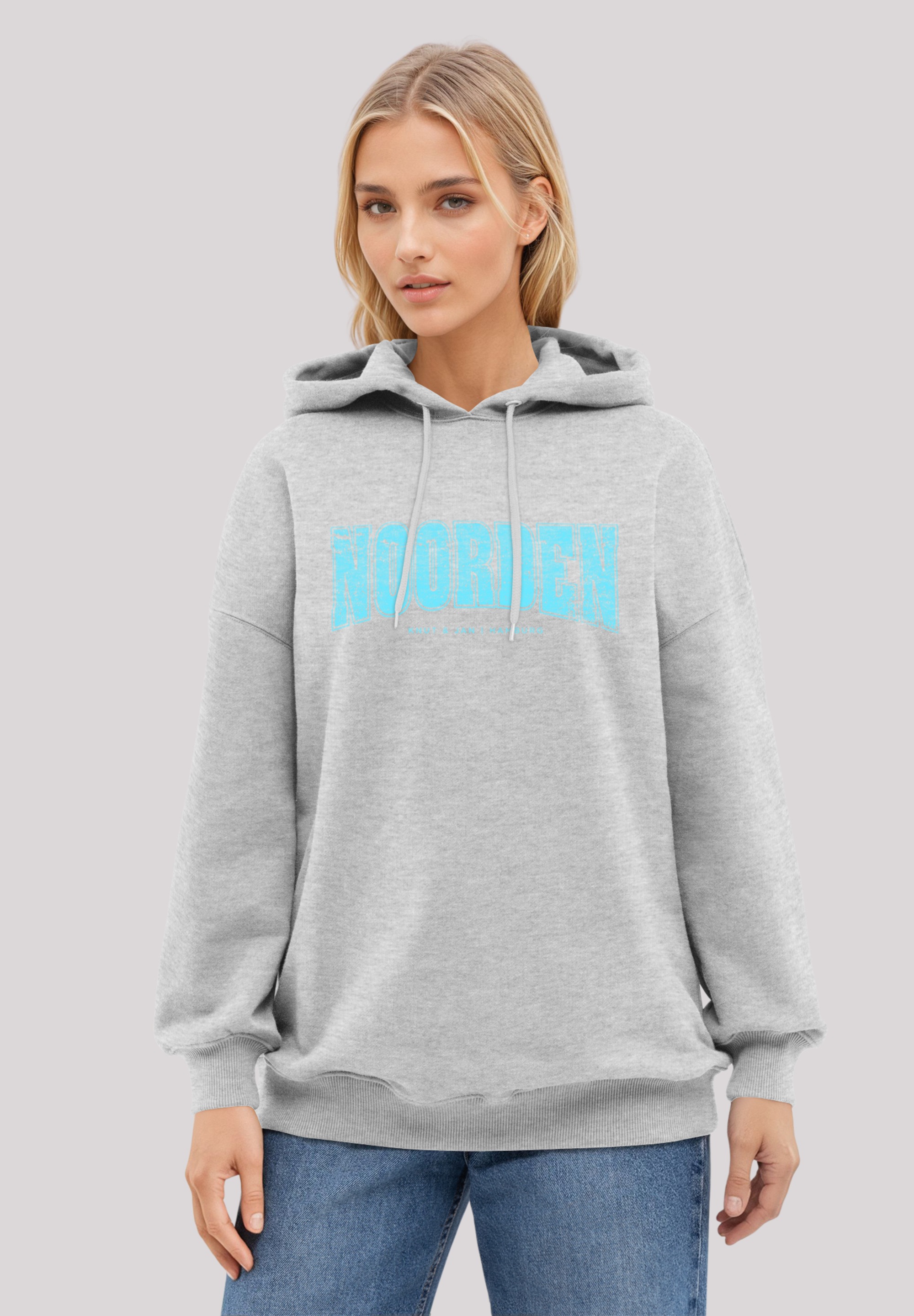 F4NT4STIC Kapuzenpullover "Oversized Shirt Knut & Jan Noorden Collegiate" P günstig online kaufen
