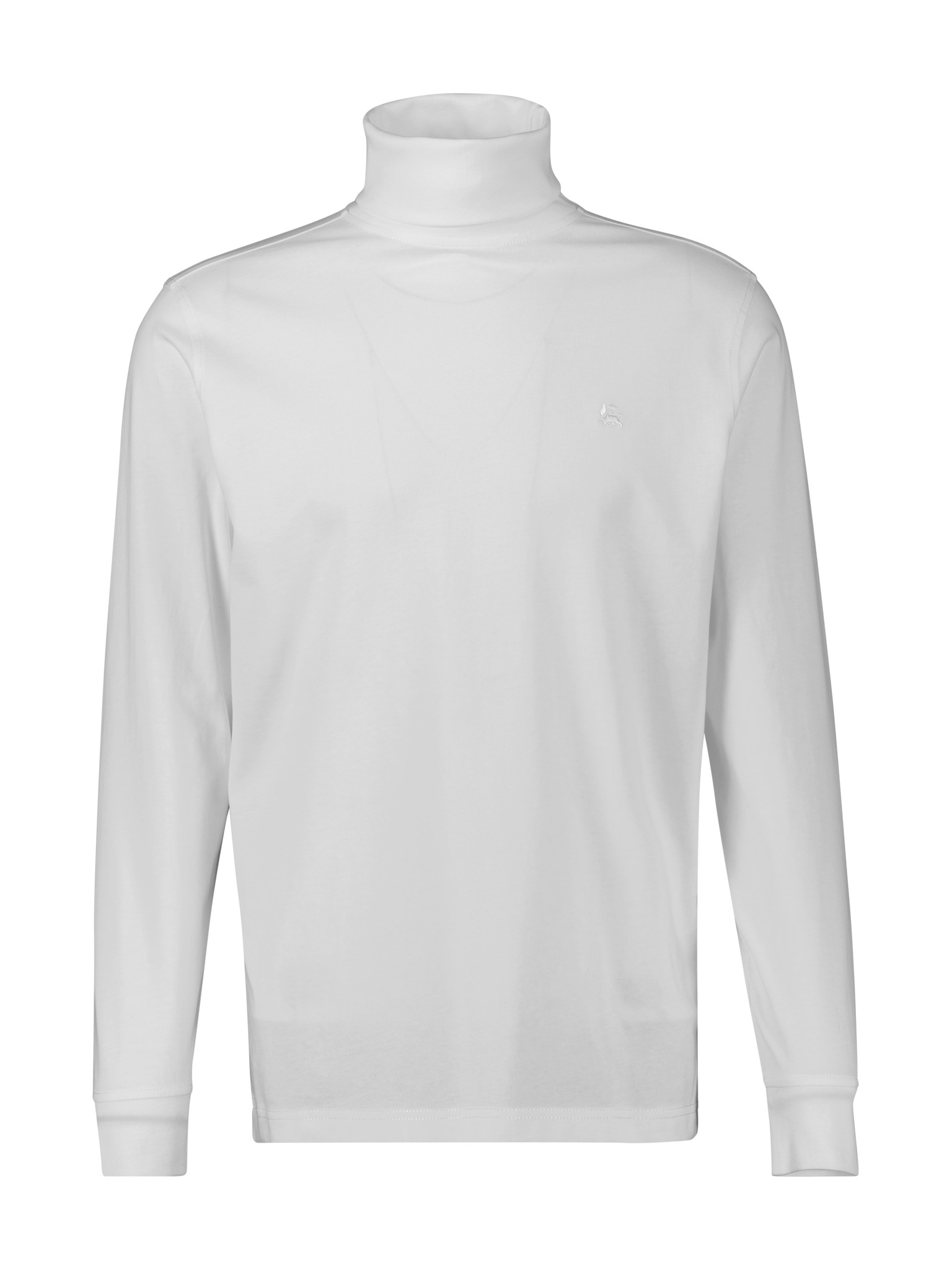 LERROS Rollkragenshirt mit Logo Stickerei