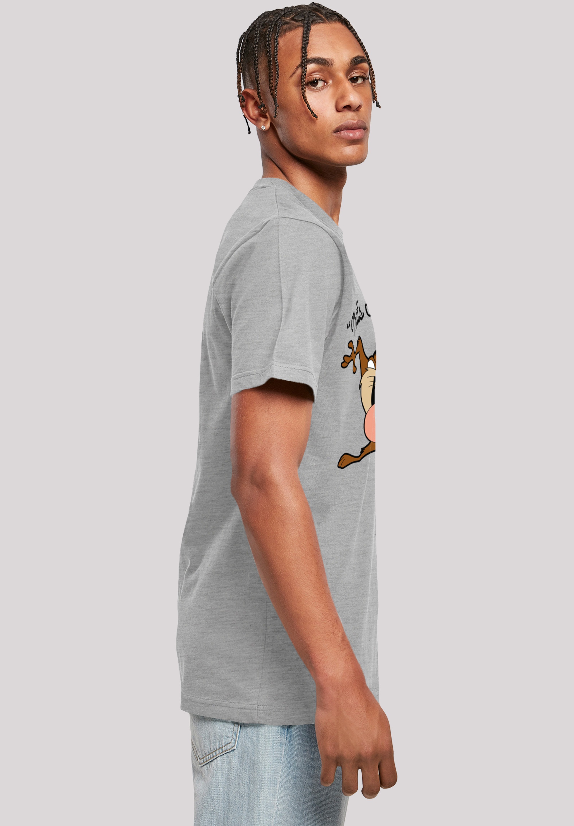 F4NT4STIC T-Shirt »Looney Tunes Taz That's All Folks«, Print