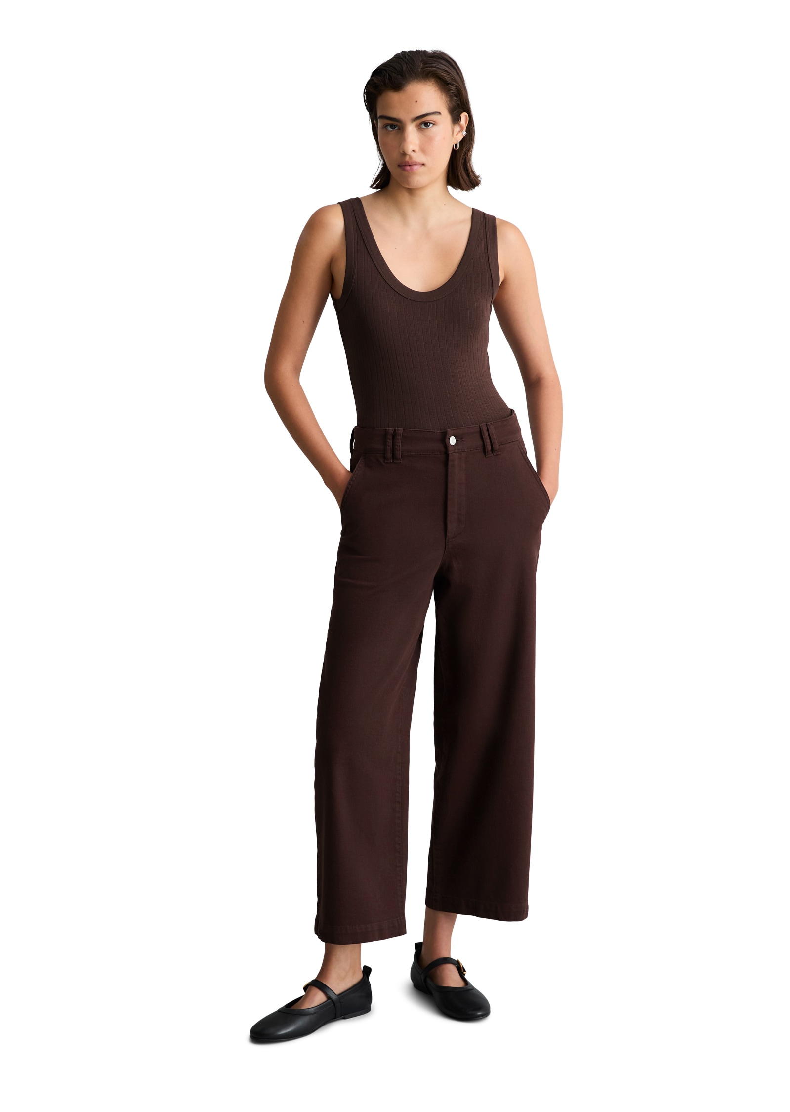 Marc O'Polo DENIM Chinohose »aus Organic-Cotton-Lyocell-Stretch«