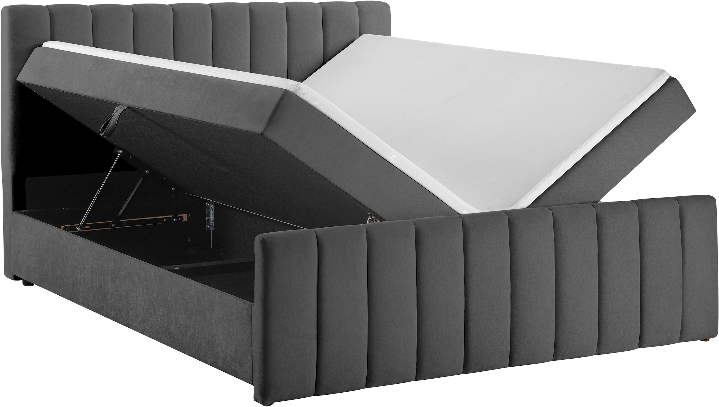 OTTO home Boxbett »Yanna inkl. Bettkasten und Topper, Liegefläche 180x200cm« erhältlich in der Größe 180x200 cm