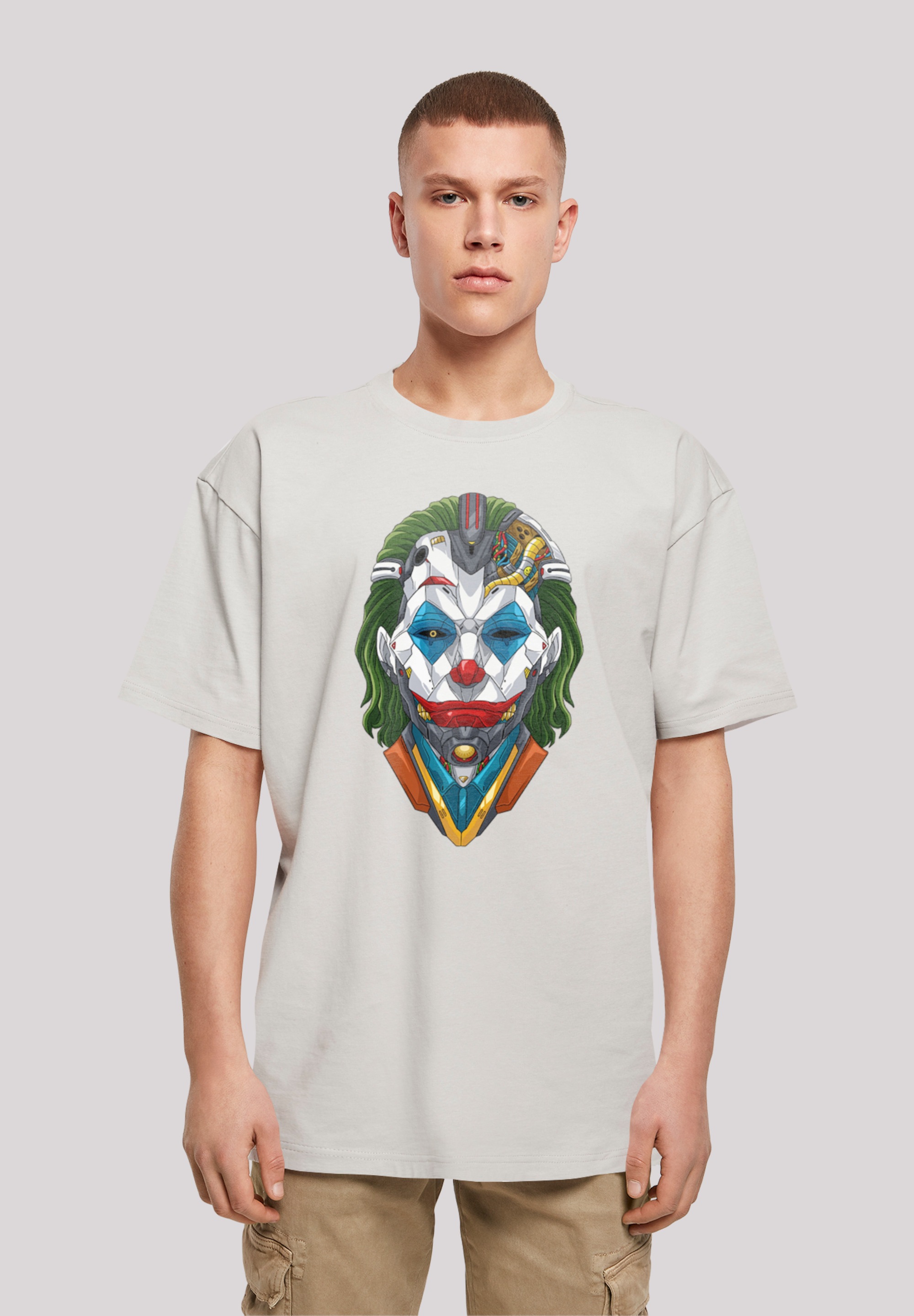 F4NT4STIC T-Shirt »Cyberpunk Joker CYBERPUNK STYLES«, Print