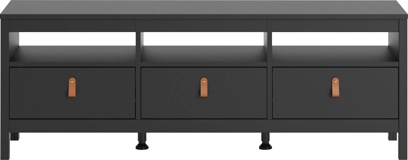 Home affaire TV-Bank »Madrid, TV-Möbel, Fernsehtisch, TV-Unit, Media-Möbel, Sideboard,«, mit 3 Schubladen und 3 offenen Fächern, Breite 151 cm, Höhe 54 cm