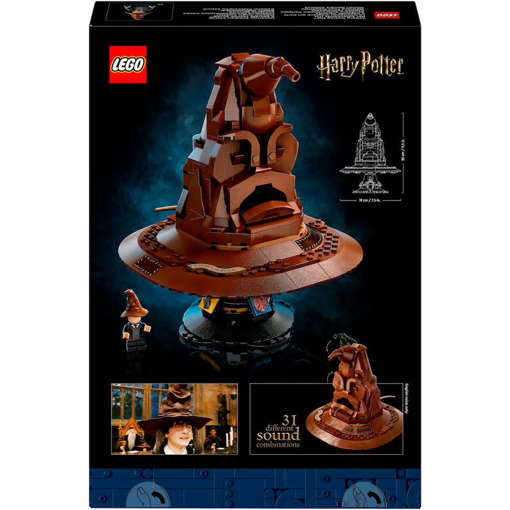 LEGO® Konstruktionsspielsteine »Der Sprechende Hut (76429), LEGO® Harry Potter™«, (561 St.)