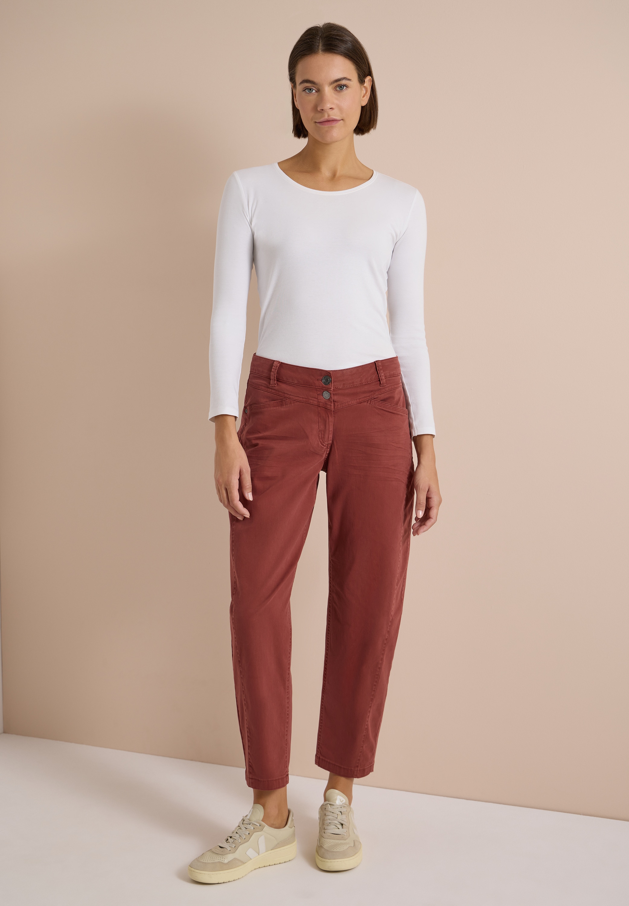 Cecil Stoffhose  Middle Waist