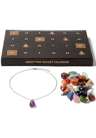 Schmuck-Adventskalender »Schmuck Geschenk Adventskalender 2023 mit Halskette + 23...