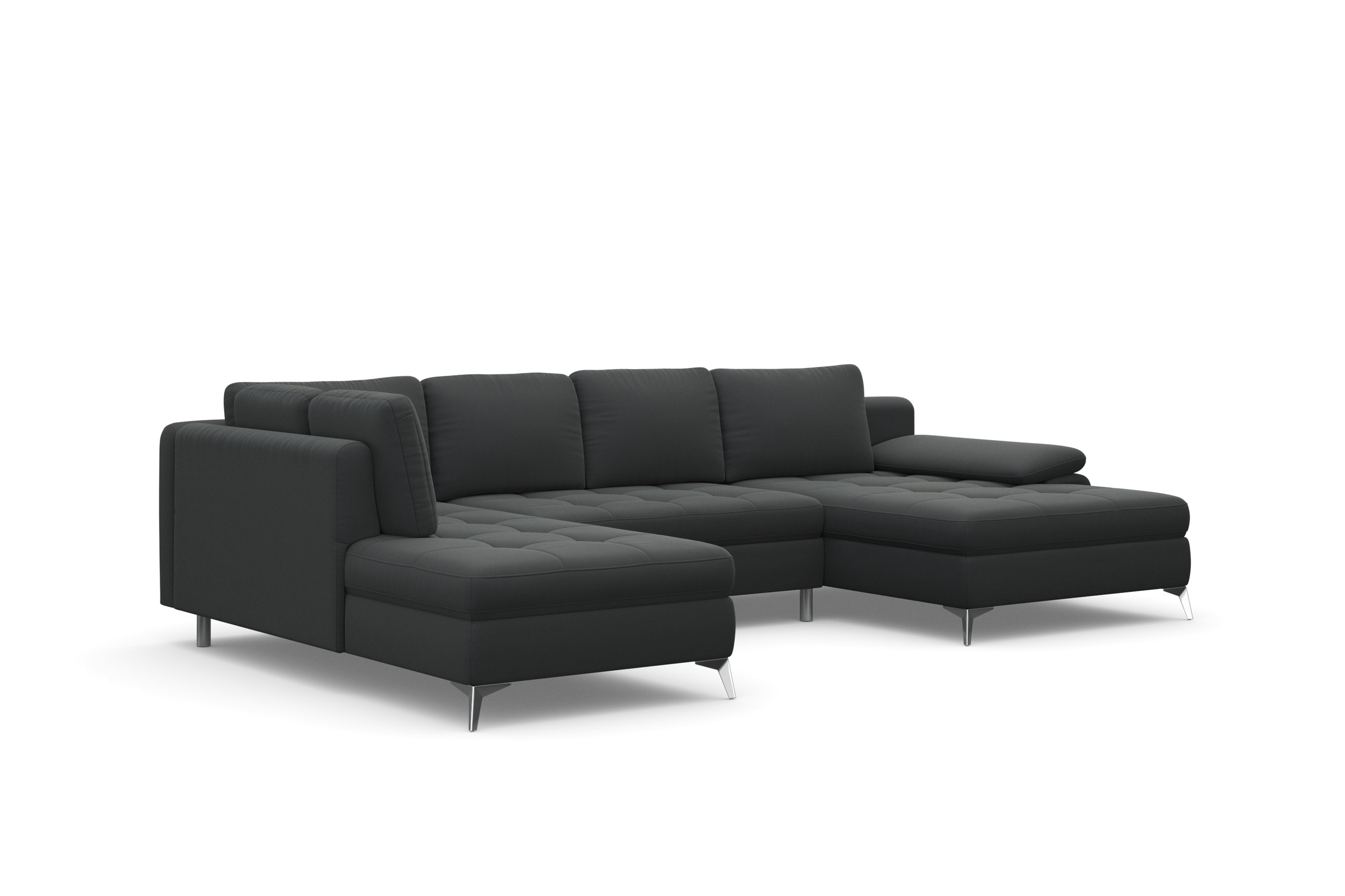 Thumbnail - sit&more Wohnlandschaft "Latigo U-Form" mit Recamiere, wahlweise mit Bettfunktion und Bettkasten