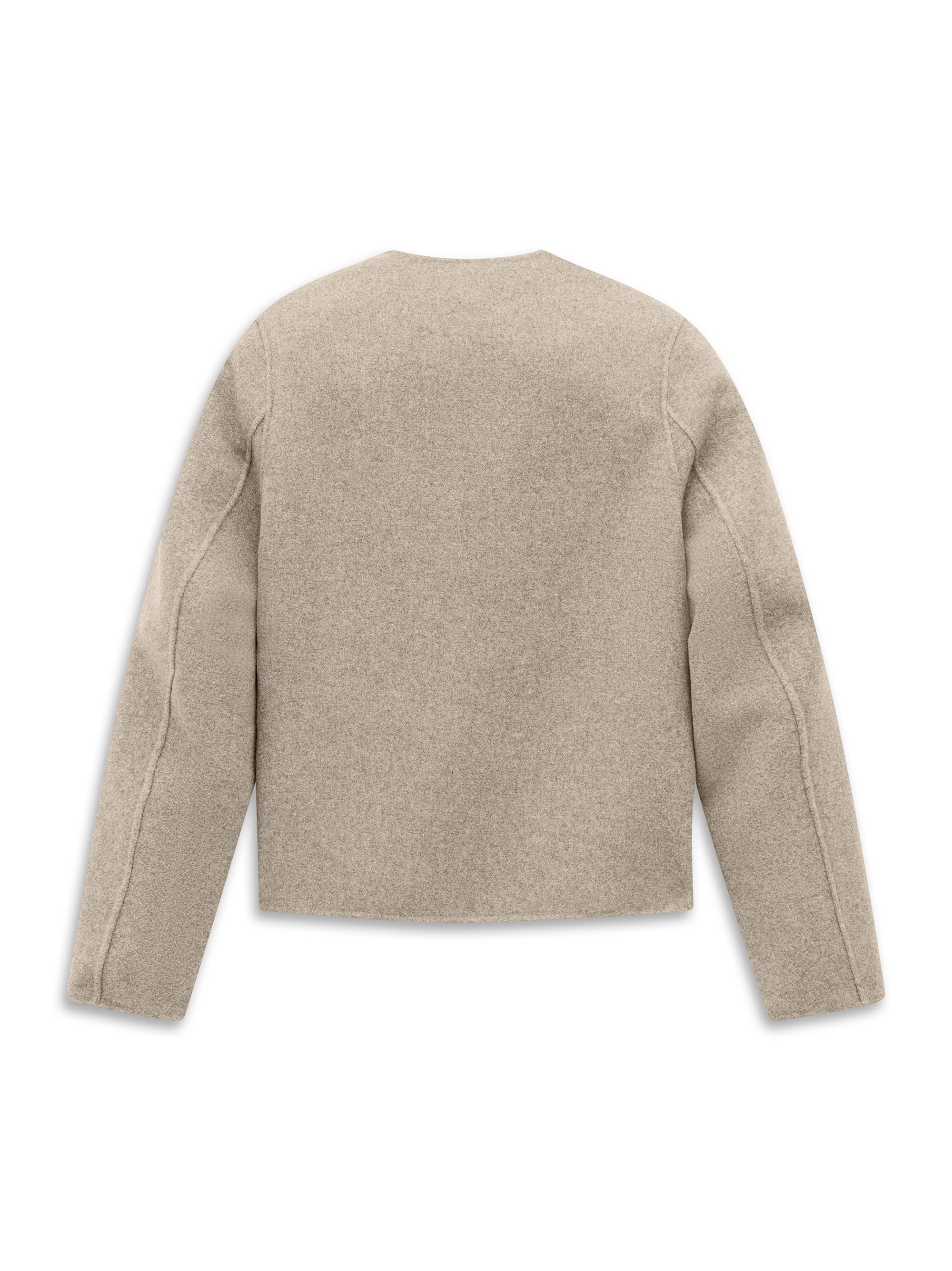 bugatti Kurzjacke »Regular Fit« ohne Kapuze Doubleface Wollmix passender Schal inklusive