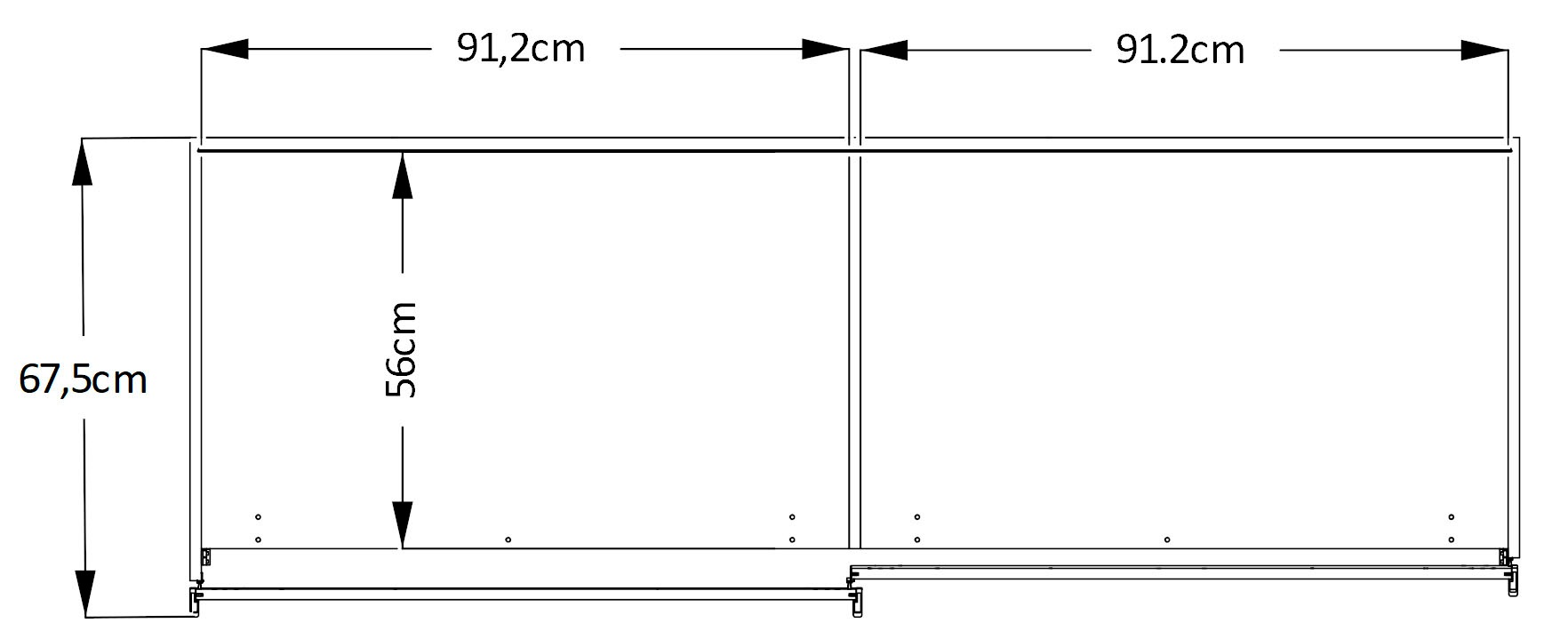 STAUD Schwebetürenschrank »Sinfonie Plus, edles Design in hochwertiger Qualität, Made in Germany«, In vier verschiedenen Ausstattungsvarianten