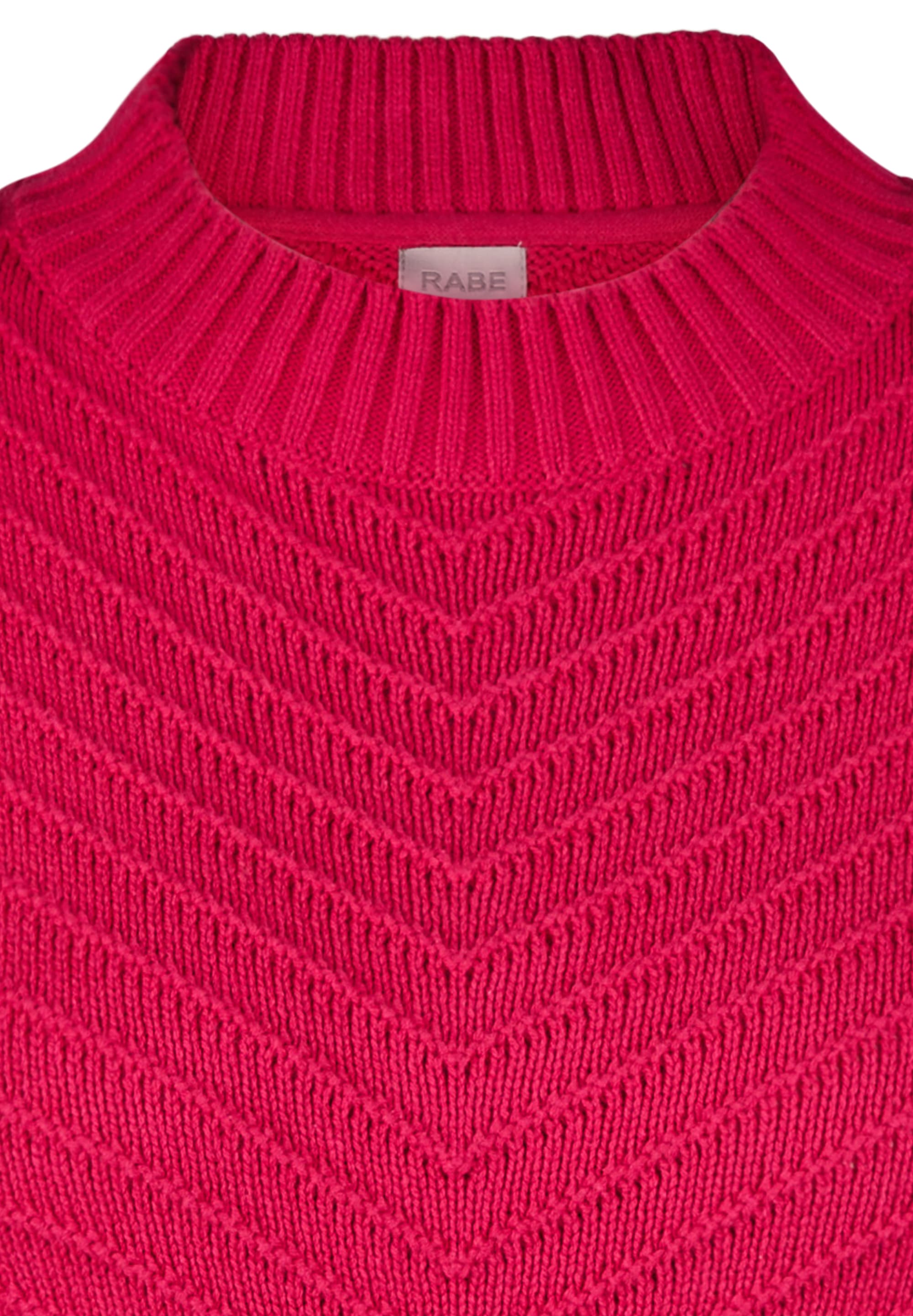 Rabe Strickpullover, mit Ripp-Muster