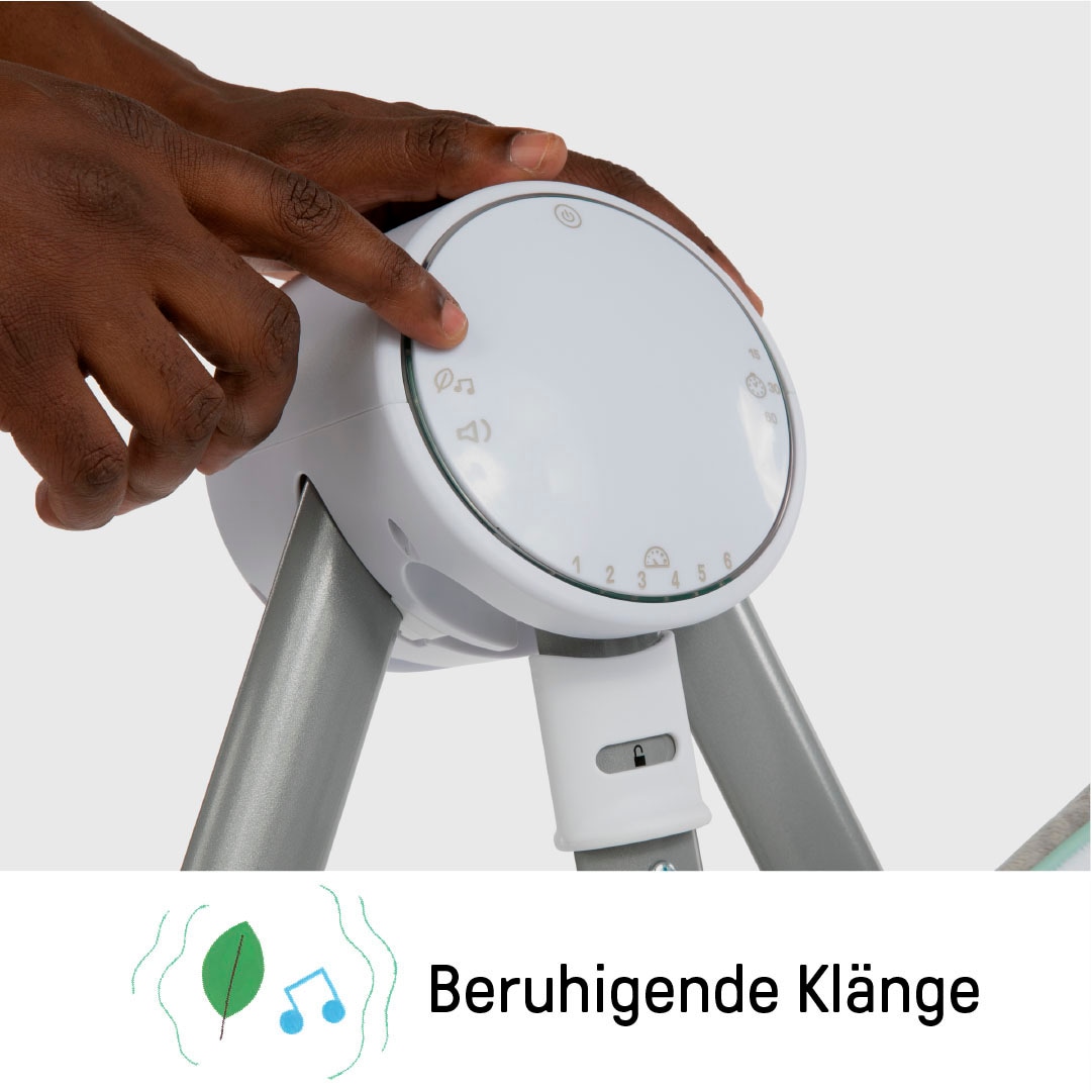 ingenuity Babywippe »AnyWay Sway Dual-Direction Portable Swing – Ray« bis 9 kg mit Sound-Effekt