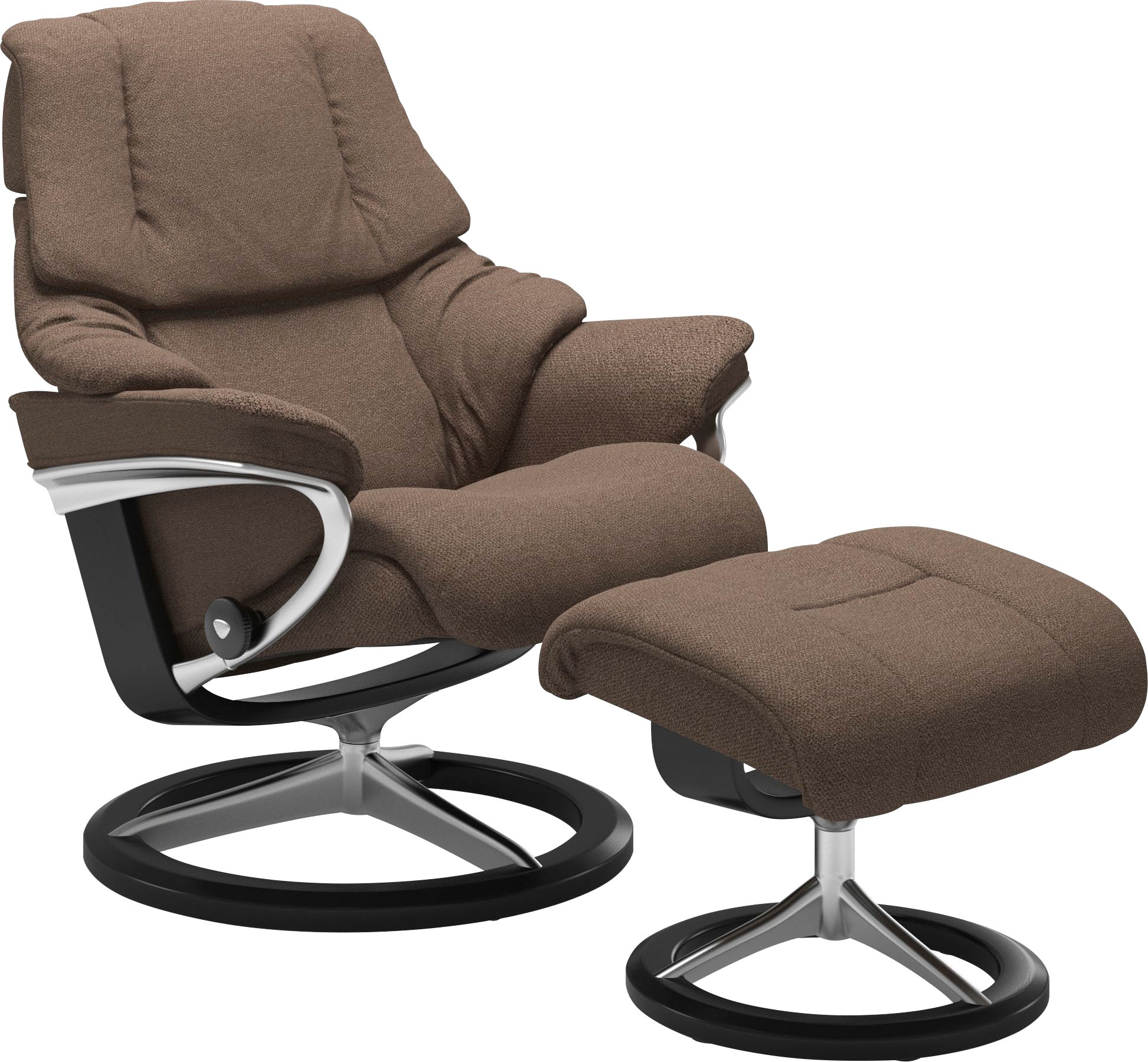 Stressless Relaxsessel "Reno", (Set, Relaxsessel mit Hocker), mit Hocker, m günstig online kaufen