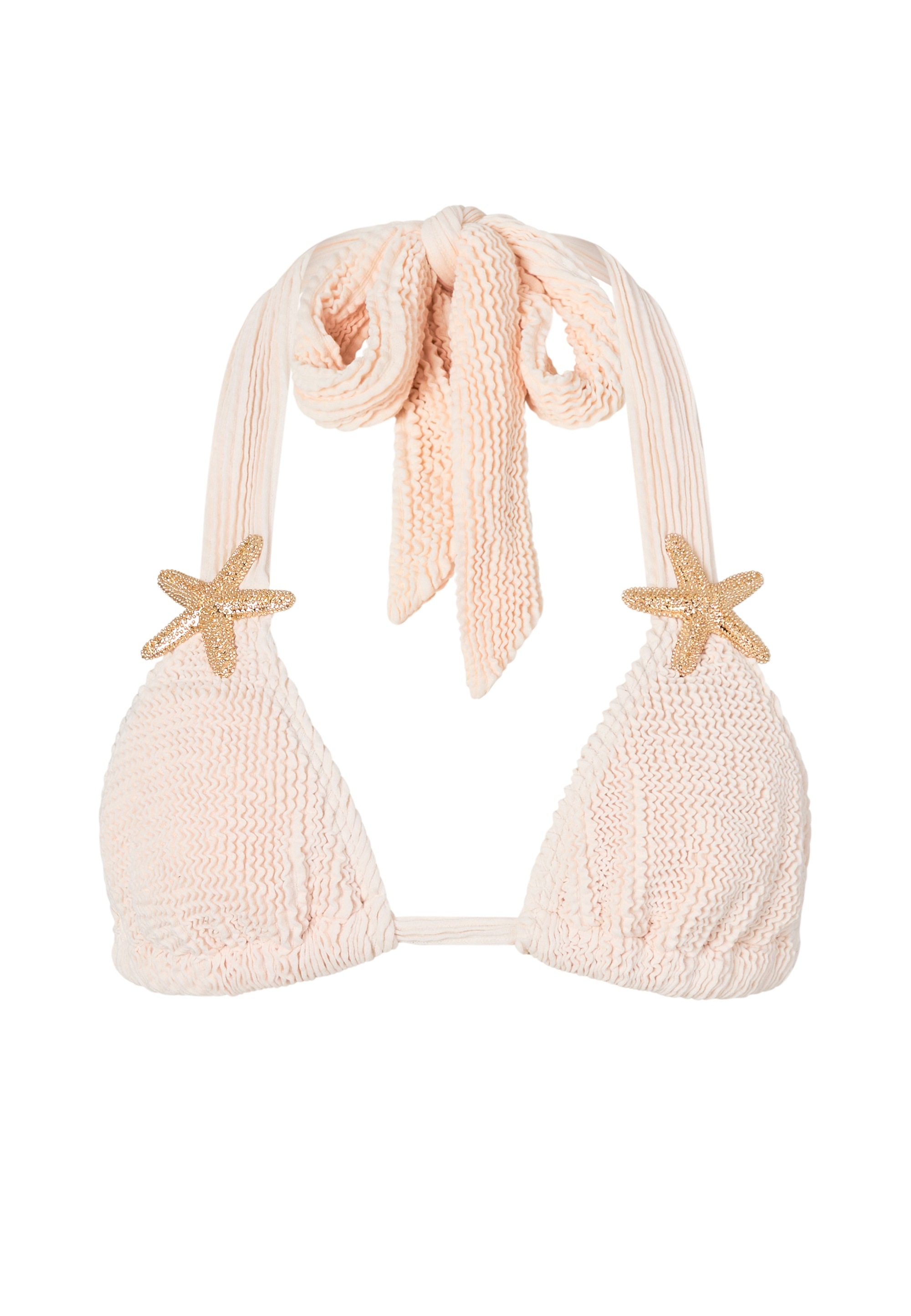 Moda Minx Triangel-Bikini-Top »Starfish Scrunch Triangle Top« 1 Stk. mit tollen Seestern-Elementen