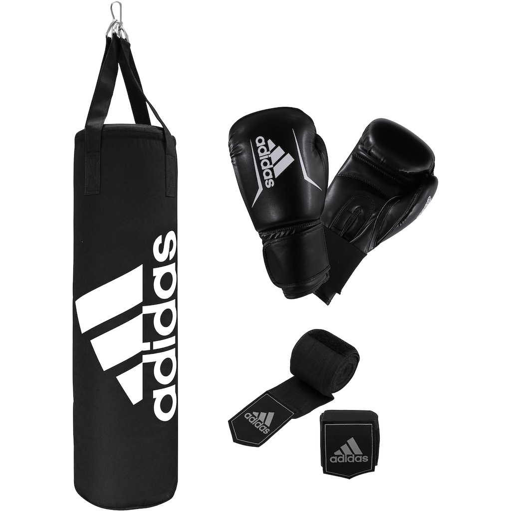 adidas Performance Boxsack »adidas Performance«, (Set, mit Bandagen-mit Boxhandschuhen)