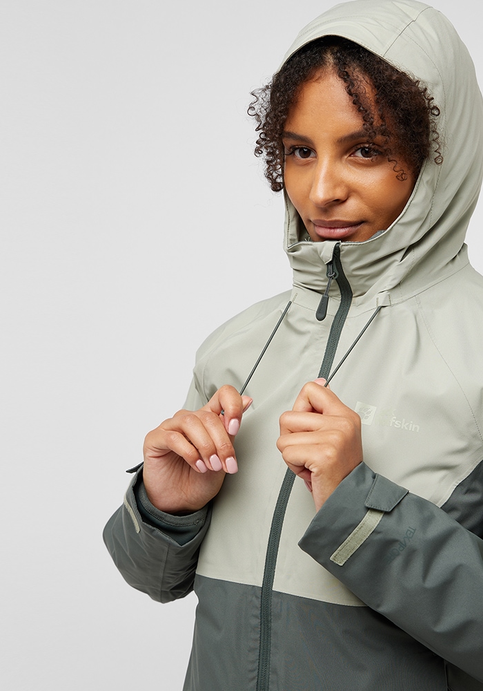 Jack Wolfskin 3-in-1-Funktionsjacke »GLAABACH 3IN1 JKT W«, mit Kapuze