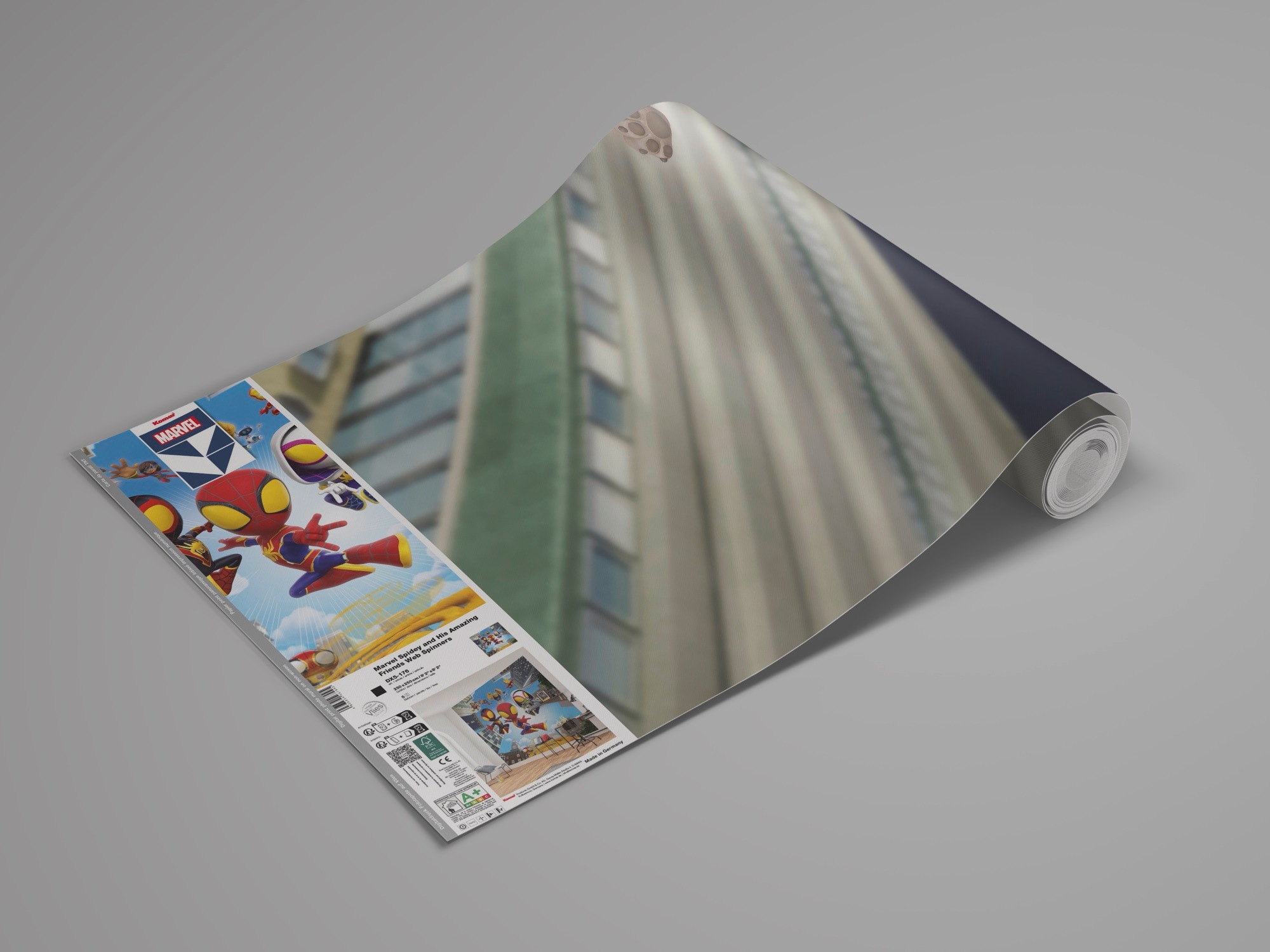 Thumbnail - Komar Kindertapete "Marvel Spidey and His Amazing Friends Web Spinners" bedruckt glatt