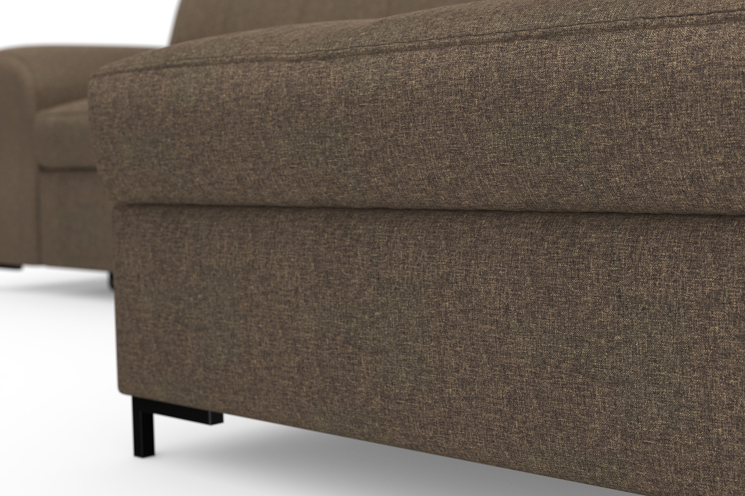 INOSIGN Ecksofa »Balme L-Form«, Inkl. Zierkissen, wahlweise mit Bettfunktion