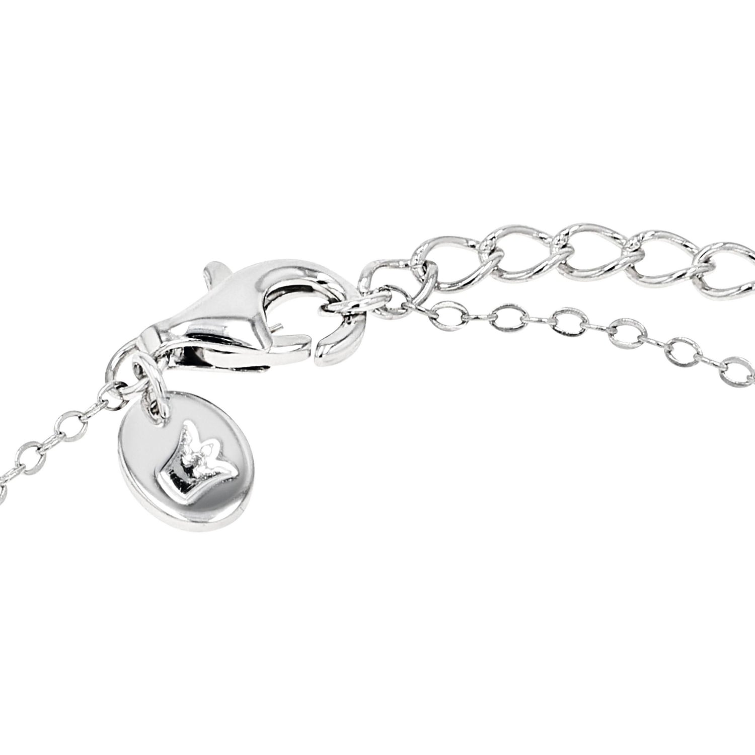 Prinzessin Lillifee Silberarmband »Sonne und Blume mit glücklichem Gesicht« mit Zirkonia (synth.)   - Emaille
