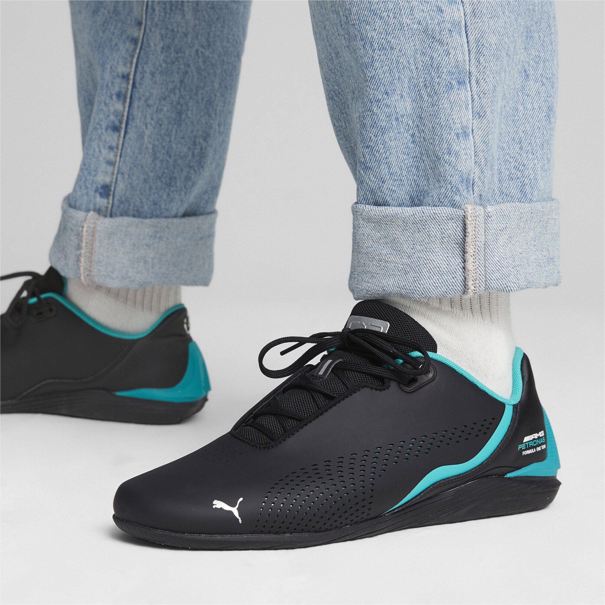 PUMA Sneaker »Mercedes-AMG Petronas Formel 1 Drift Cat Decima Motorsportschuhe«