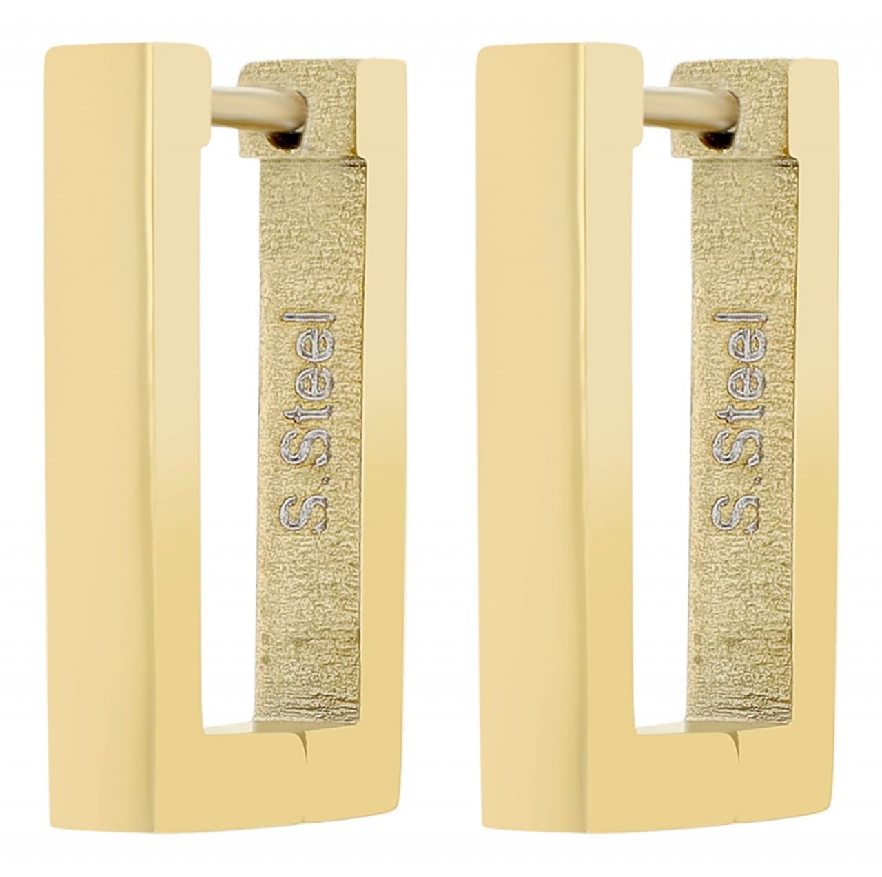 Adelia´s Paar Creolen »Damen Creolen aus Edelstahl«