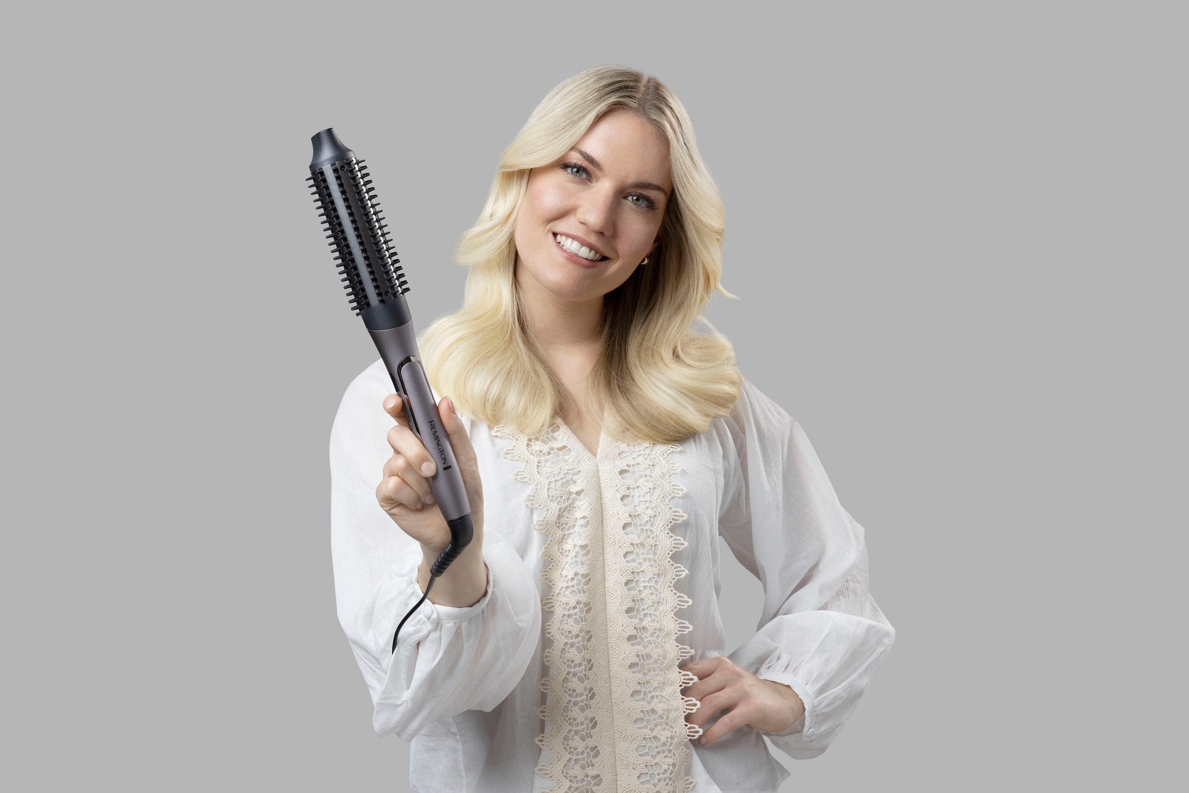 Remington Warmluftbürste »Volumenbürste PROluxe You CB9800«, 1 Aufsätze}, (lernfähiger  Airstyler/Rund-&Warmluftbürste) personalisiert Hitze auf Rechnung | BAUR