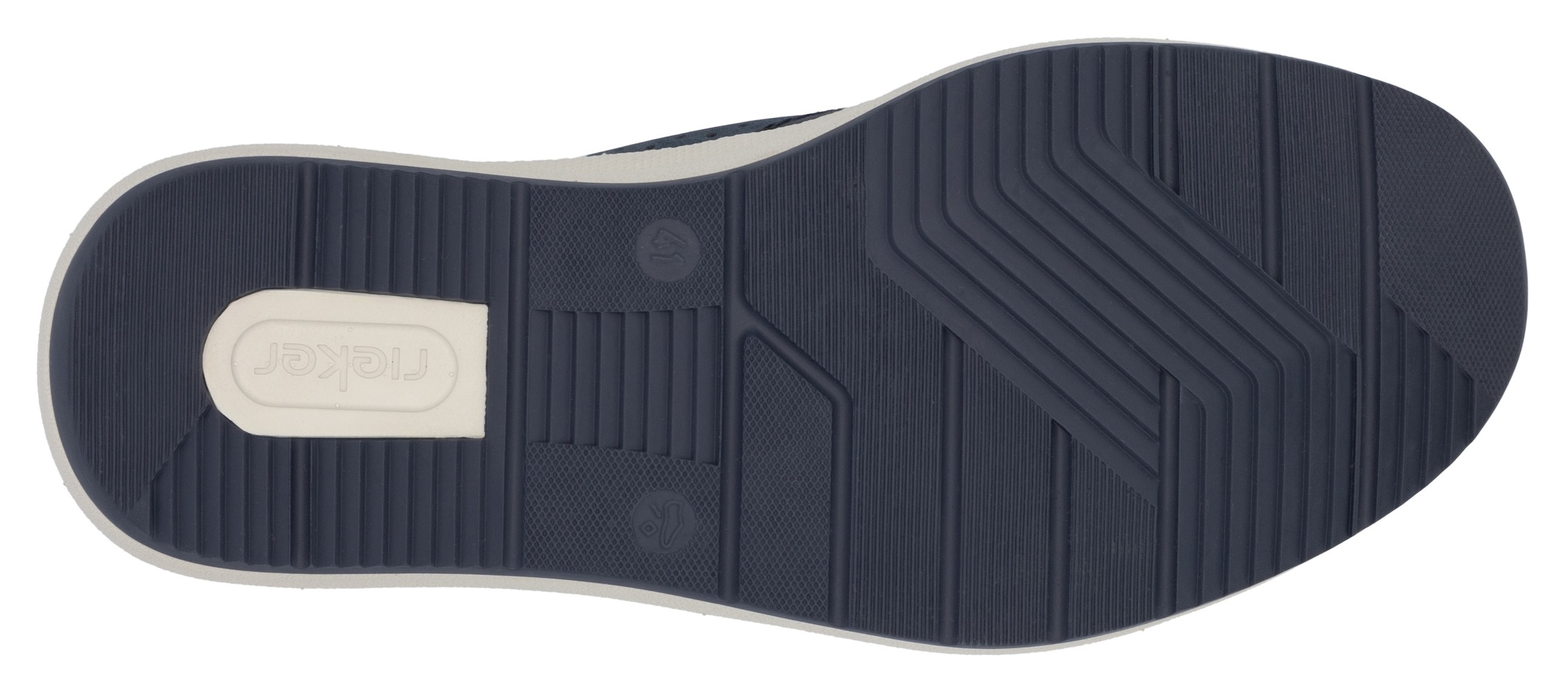 Rieker Slip-On Sneaker, Slipper, Schlupfschuh, Halbschuh mit seitlichen Stretcheinsätzen