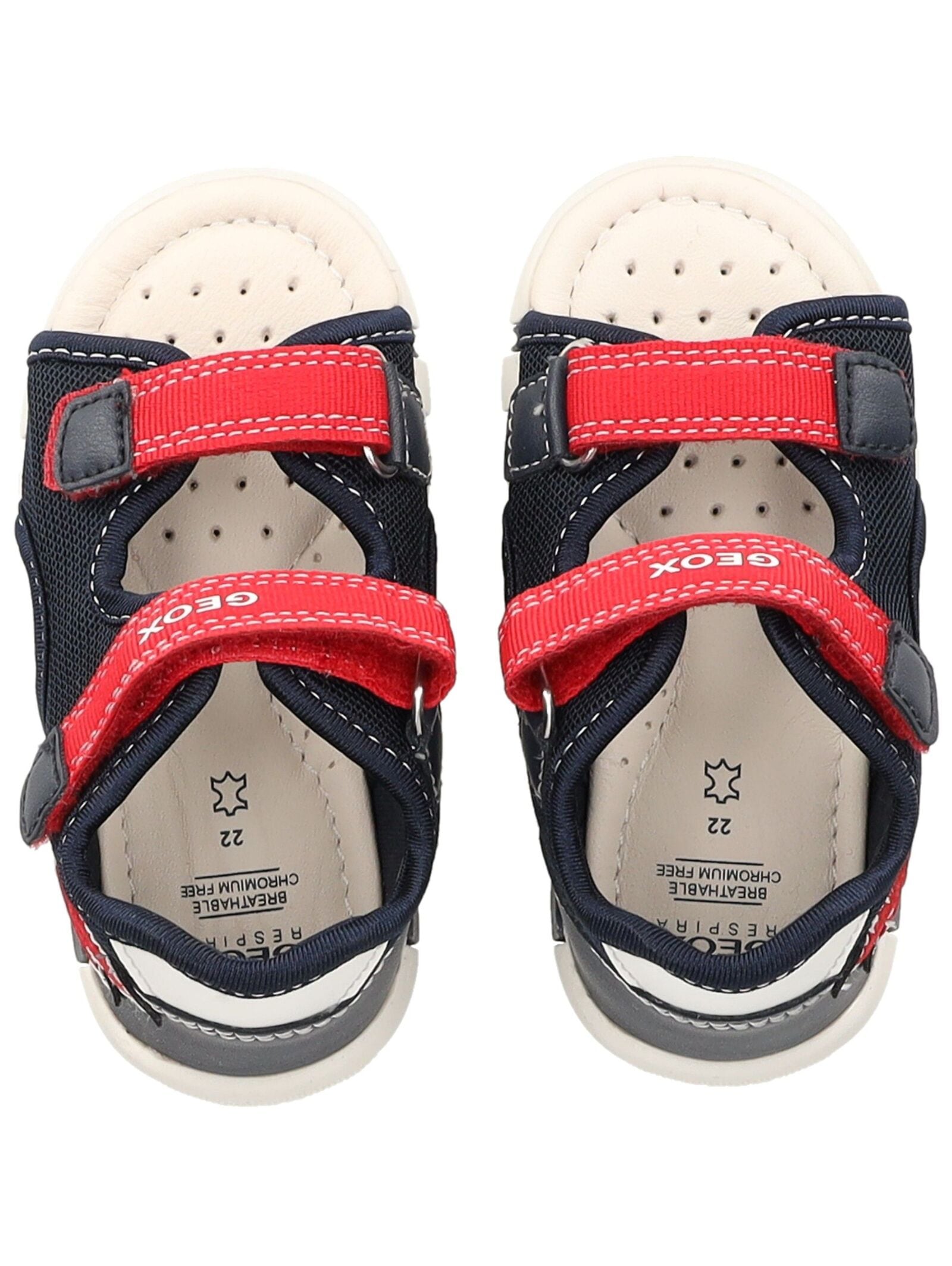 Geox Sandale »Geox Sandalen Lederimitat/Mesh«