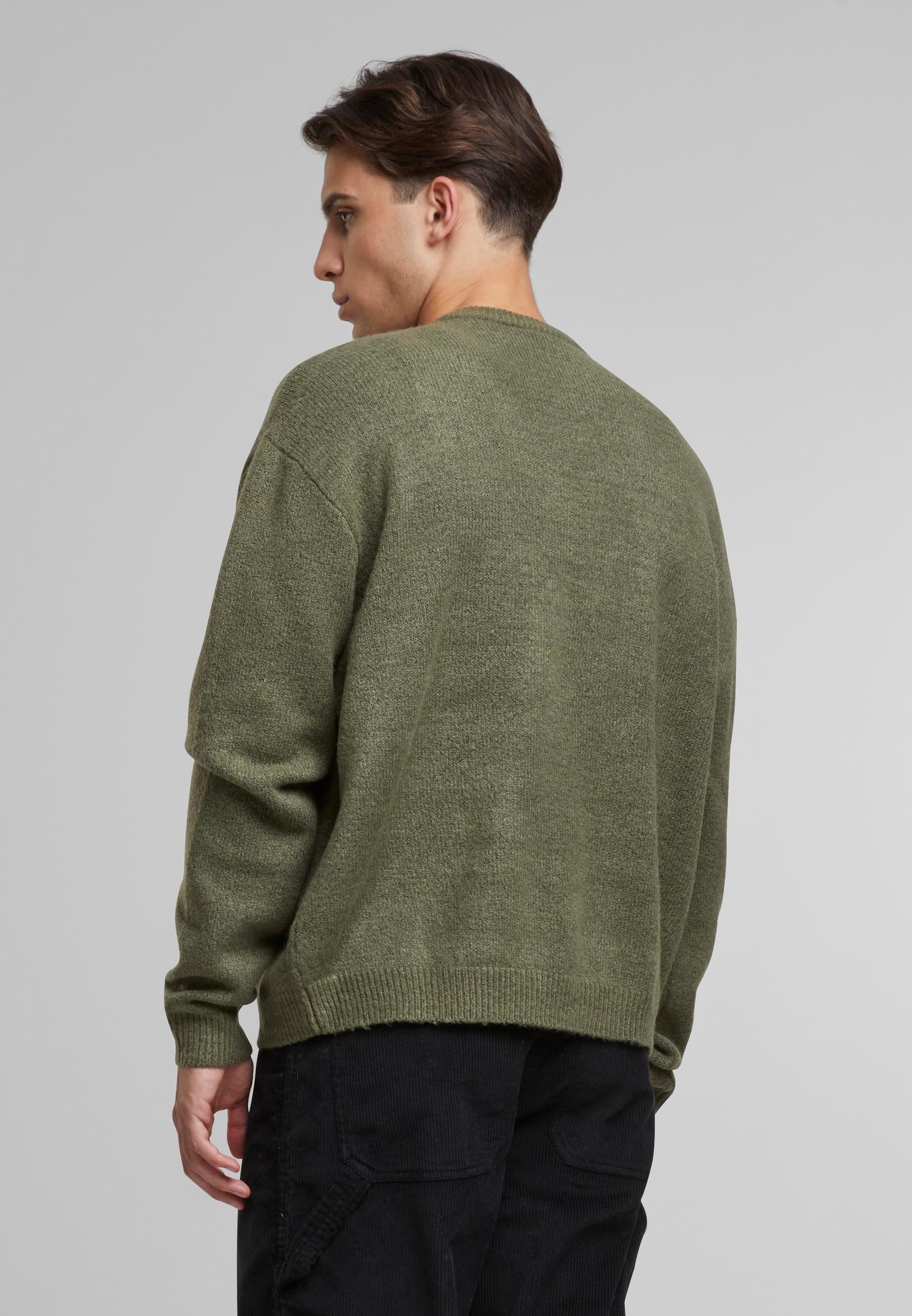 URBAN CLASSICS Rundhalspullover »Urban Classics Herren Oversized Chunky Sweater«, (1 tlg.)