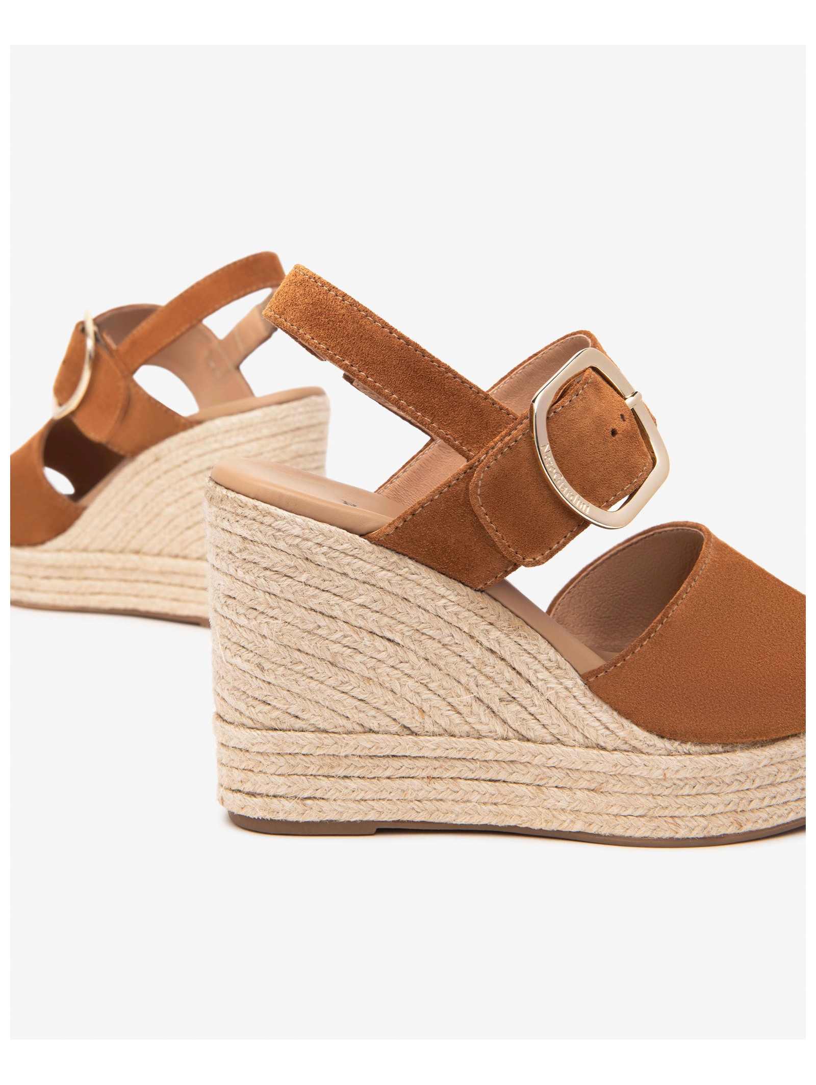 Nero Giardini Keilsandalette »Nero Giardini Sandalen Veloursleder«